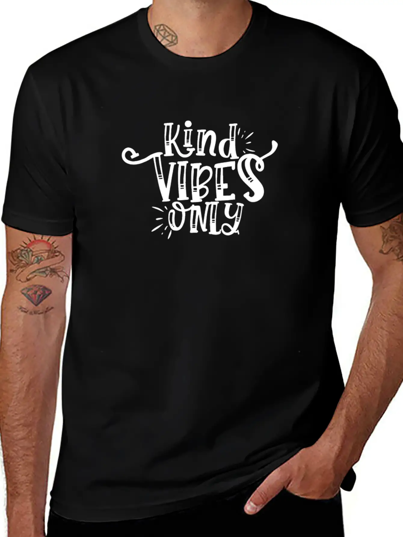 New Kind Kind Vibes Only Classic Cotton Tee – Unisex Comfort For Any Season