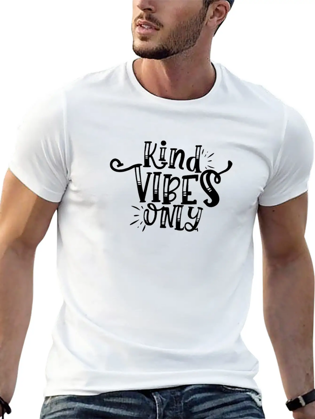 New Kind Kind Vibes Only Classic Cotton Tee – Unisex Comfort For Any Season