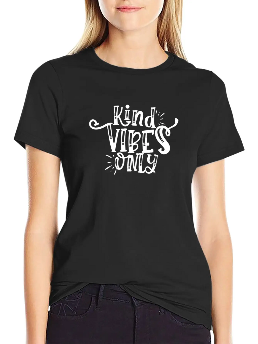 New Kind Kind Vibes Only Classic Cotton Tee – Unisex Comfort For Any Season