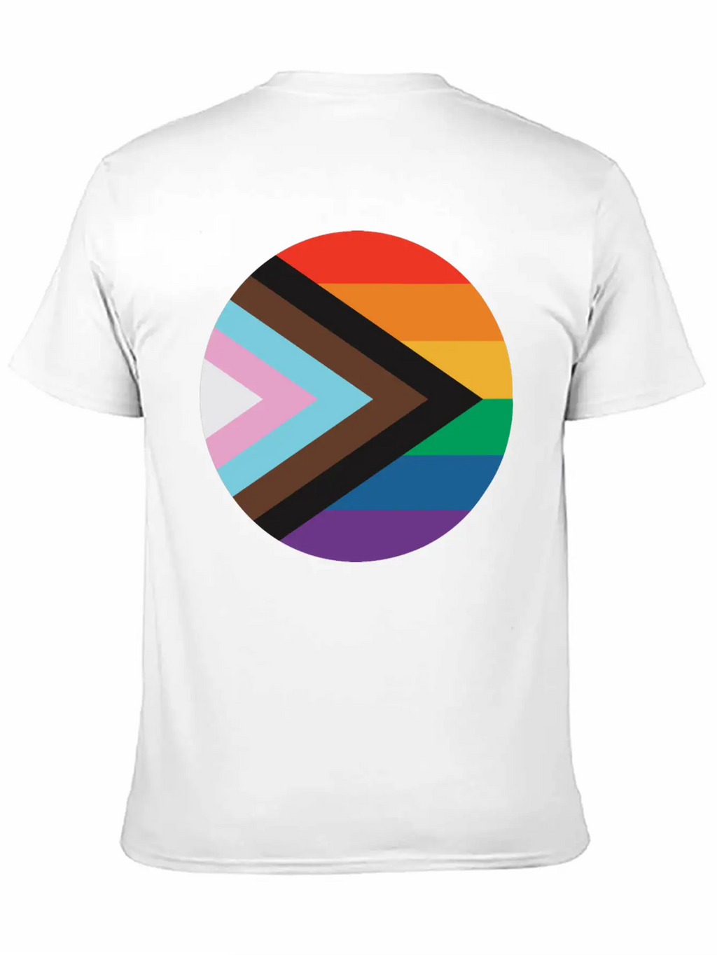 New Pride Flag Timeless Short Sleeve Tee – Comfy And Minimalist Design