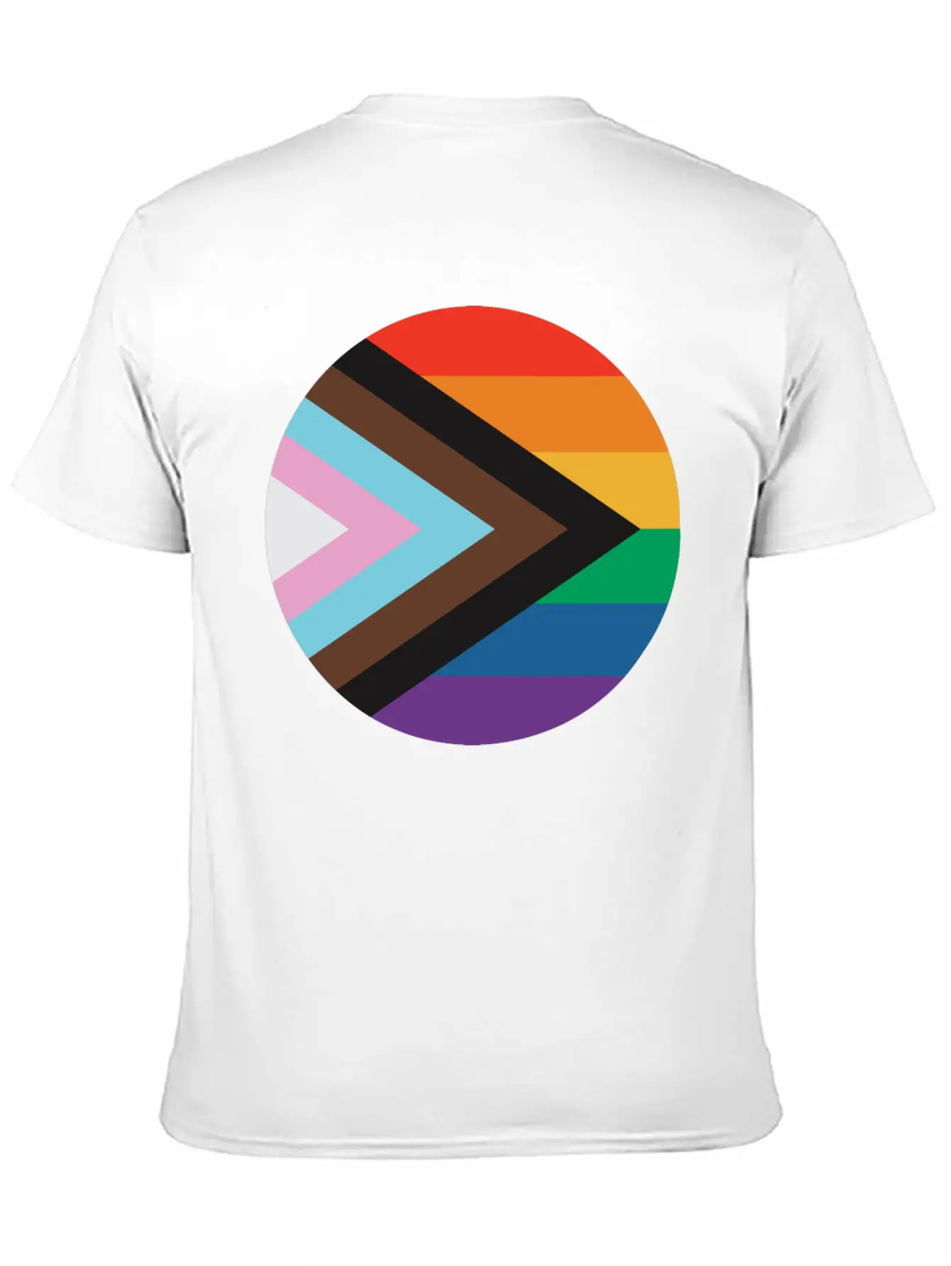 New Pride Flag Timeless Short Sleeve Tee – Comfy And Minimalist Design