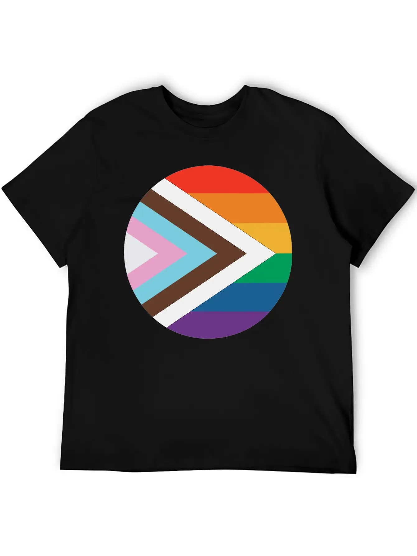 New Pride Flag Timeless Short Sleeve Tee – Comfy And Minimalist Design