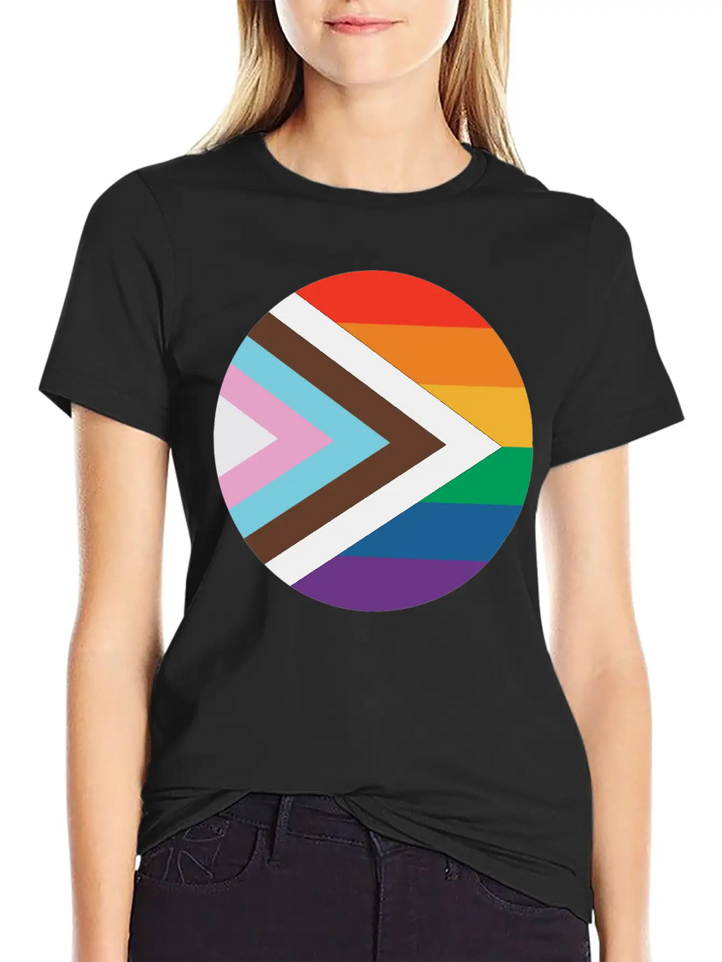 New Pride Flag Timeless Short Sleeve Tee – Comfy And Minimalist Design