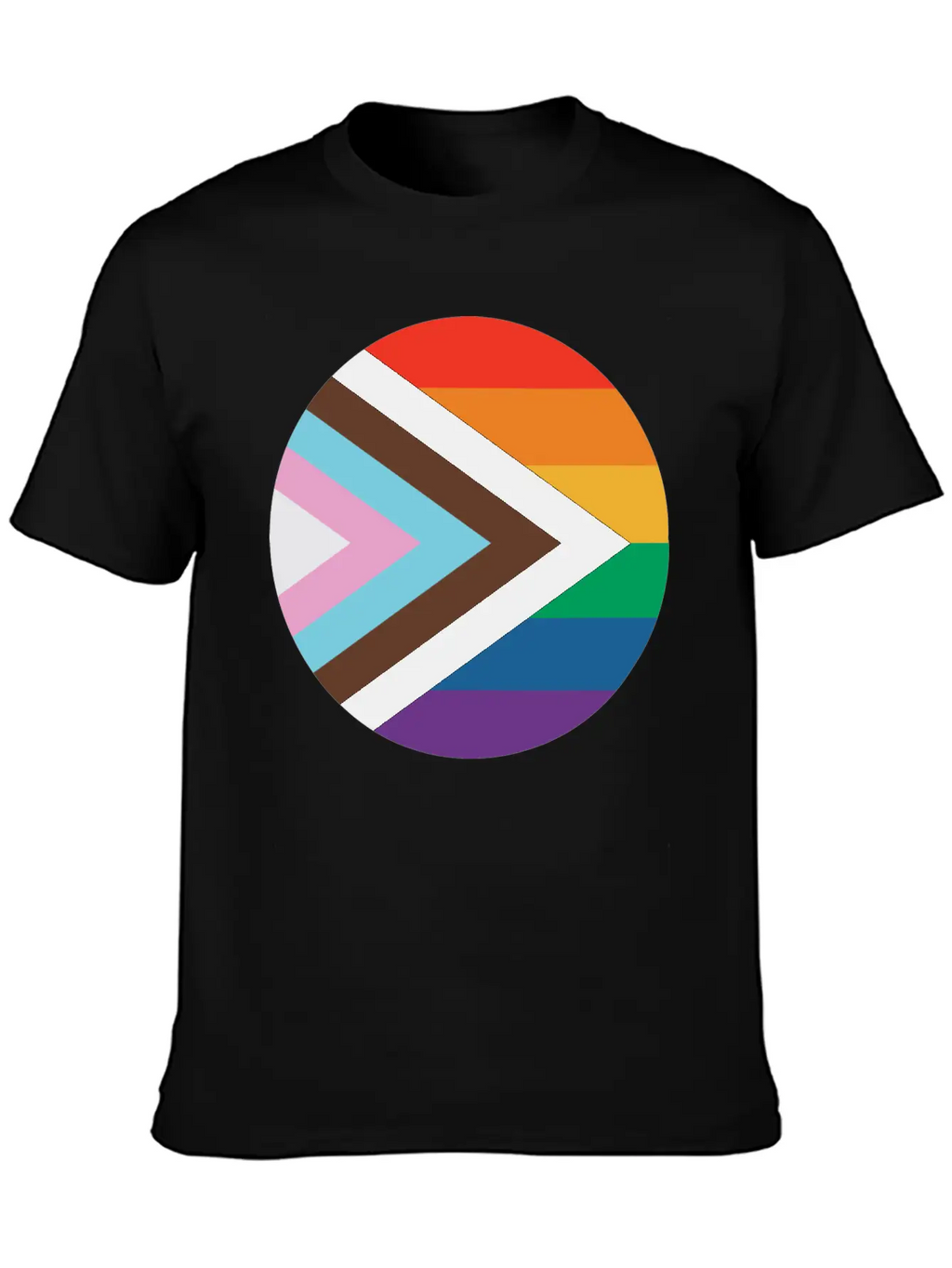 New Pride Flag Timeless Short Sleeve Tee – Comfy And Minimalist Design