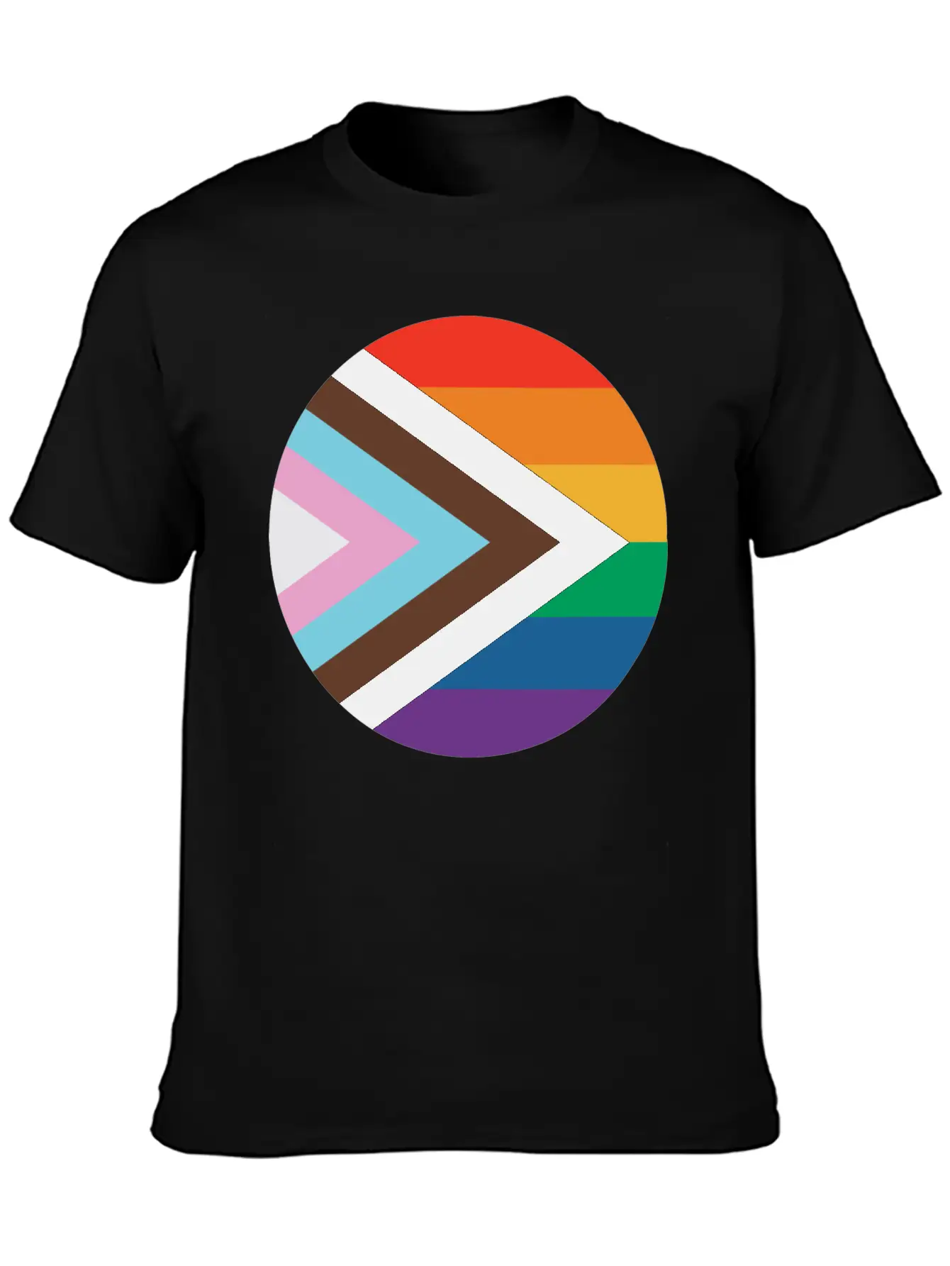 New Pride Flag Timeless Short Sleeve Tee – Comfy And Minimalist Design