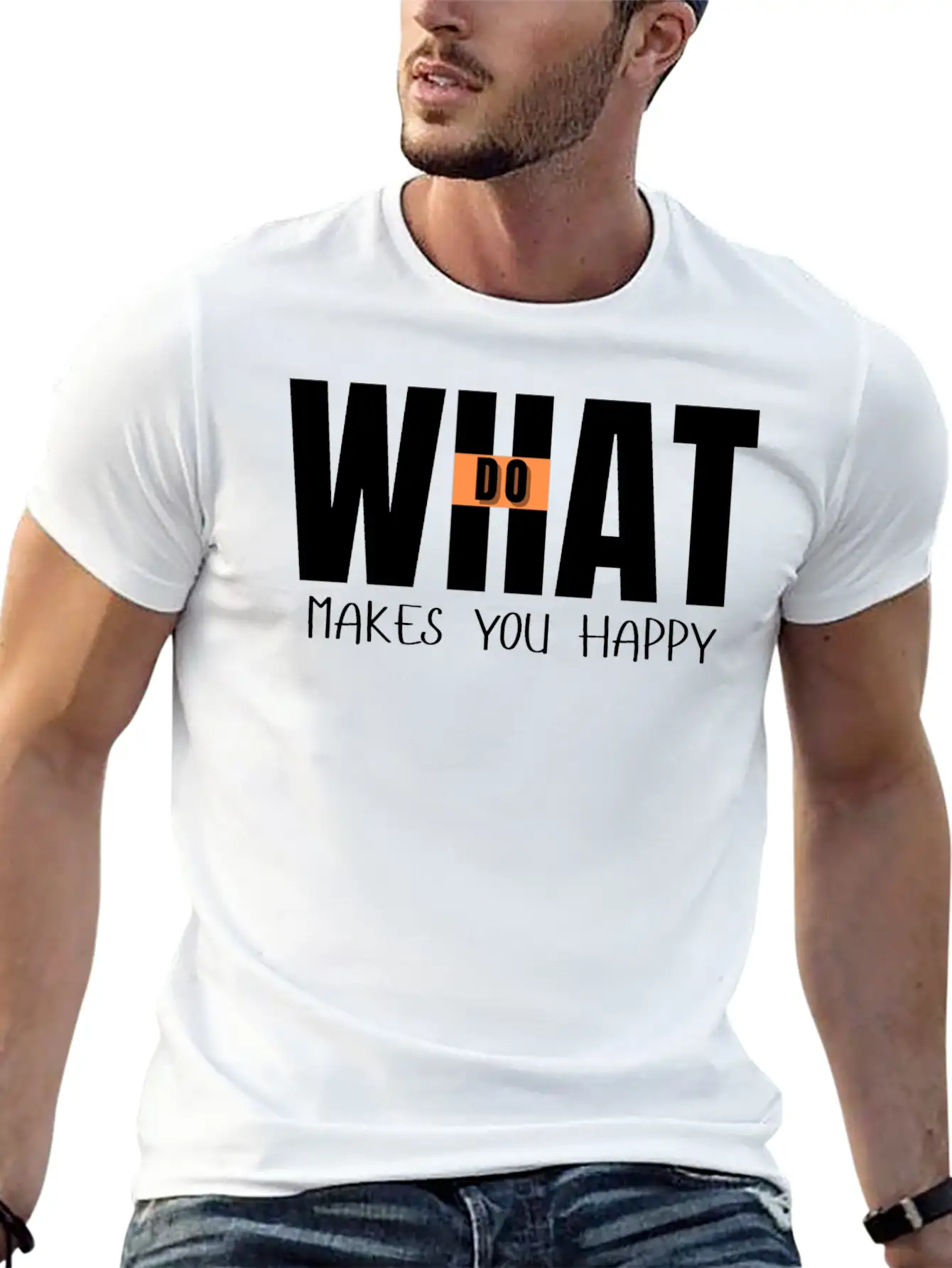 New Typography Design Essential Cotton Tee For Daily Outfits – Unisex Style