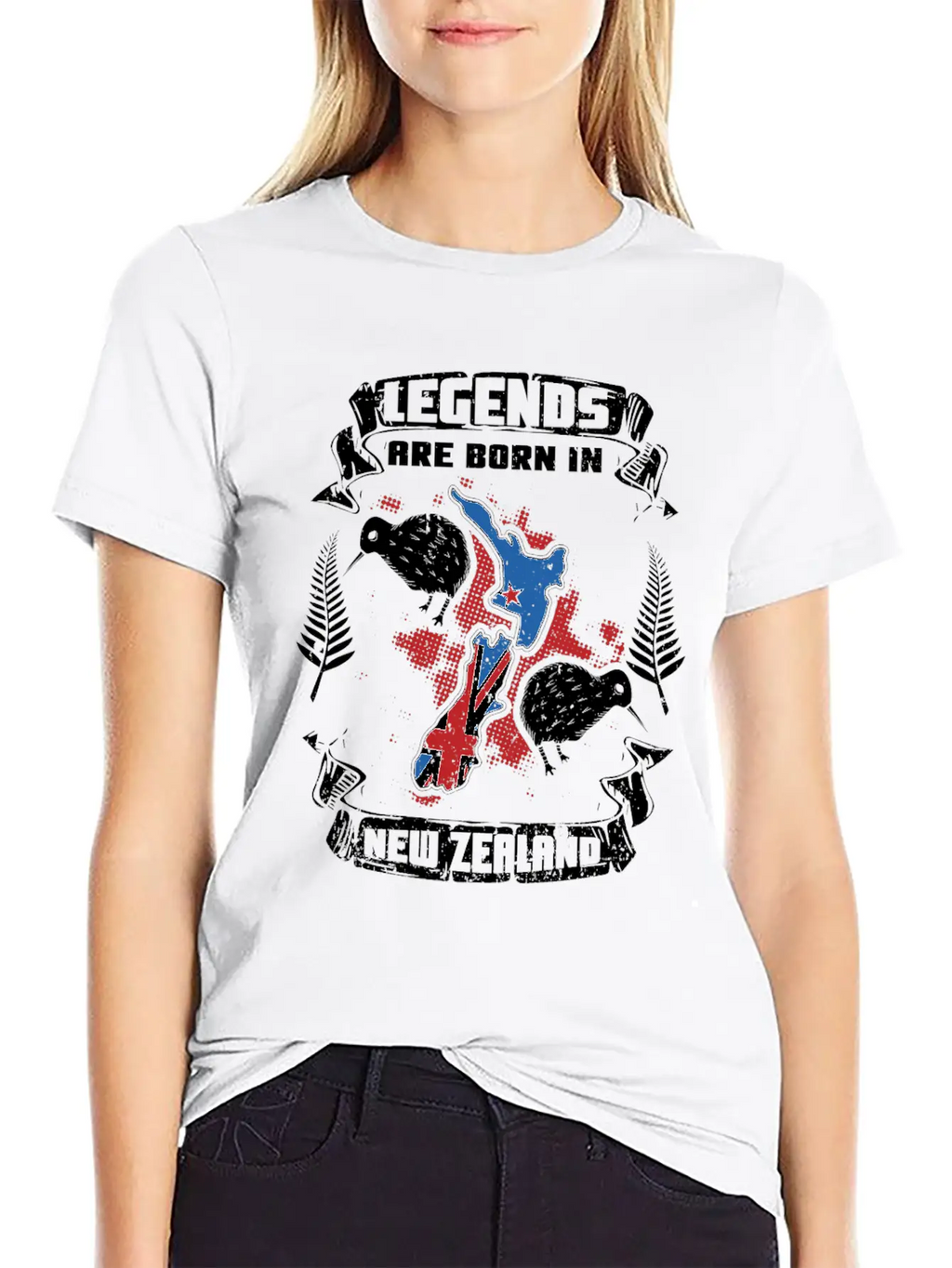 New Zealand Country Legend Stylish Everyday T-Shirt – Unisex Basic Cotton Tee