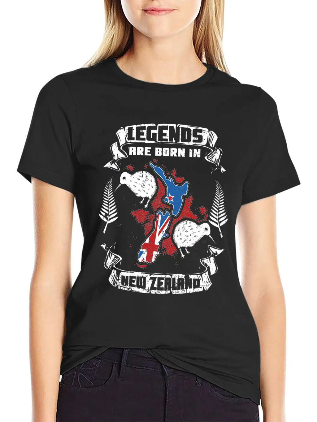 New Zealand Country Legend Stylish Everyday T-Shirt – Unisex Basic Cotton Tee