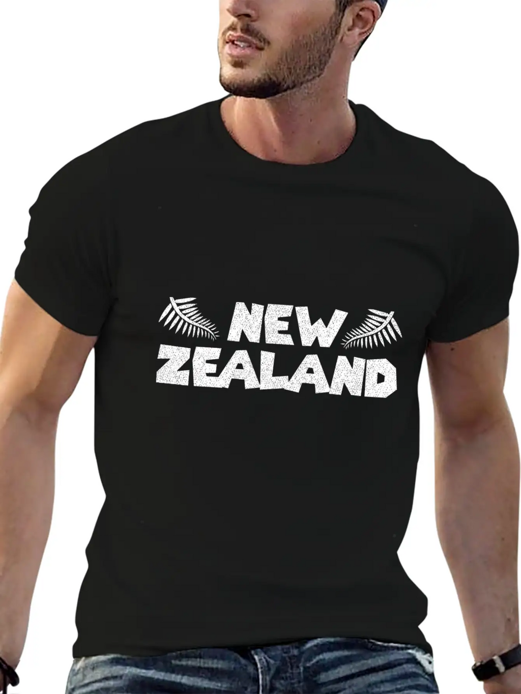 New Zealand Silver Fern Maori Style Gift Idea Stylish Everyday T-Shirt – Unisex Basic Cotton Tee