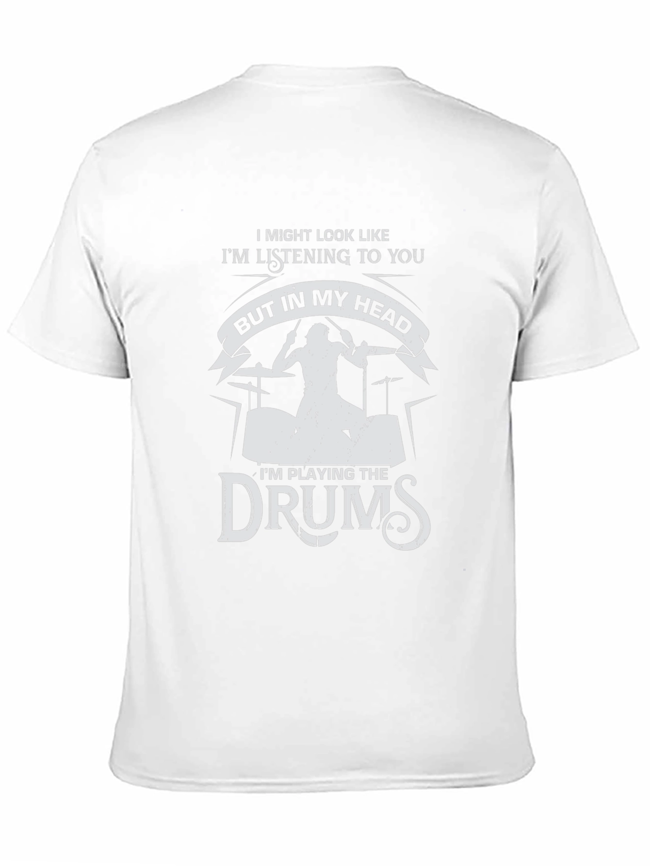 Drummer T-Shirt - Im Playing the Drums in My Head