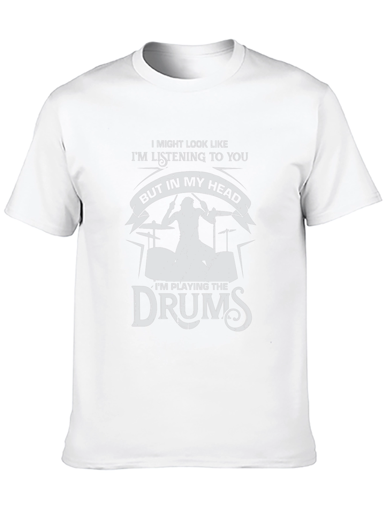 Drummer T-Shirt - Im Playing the Drums in My Head