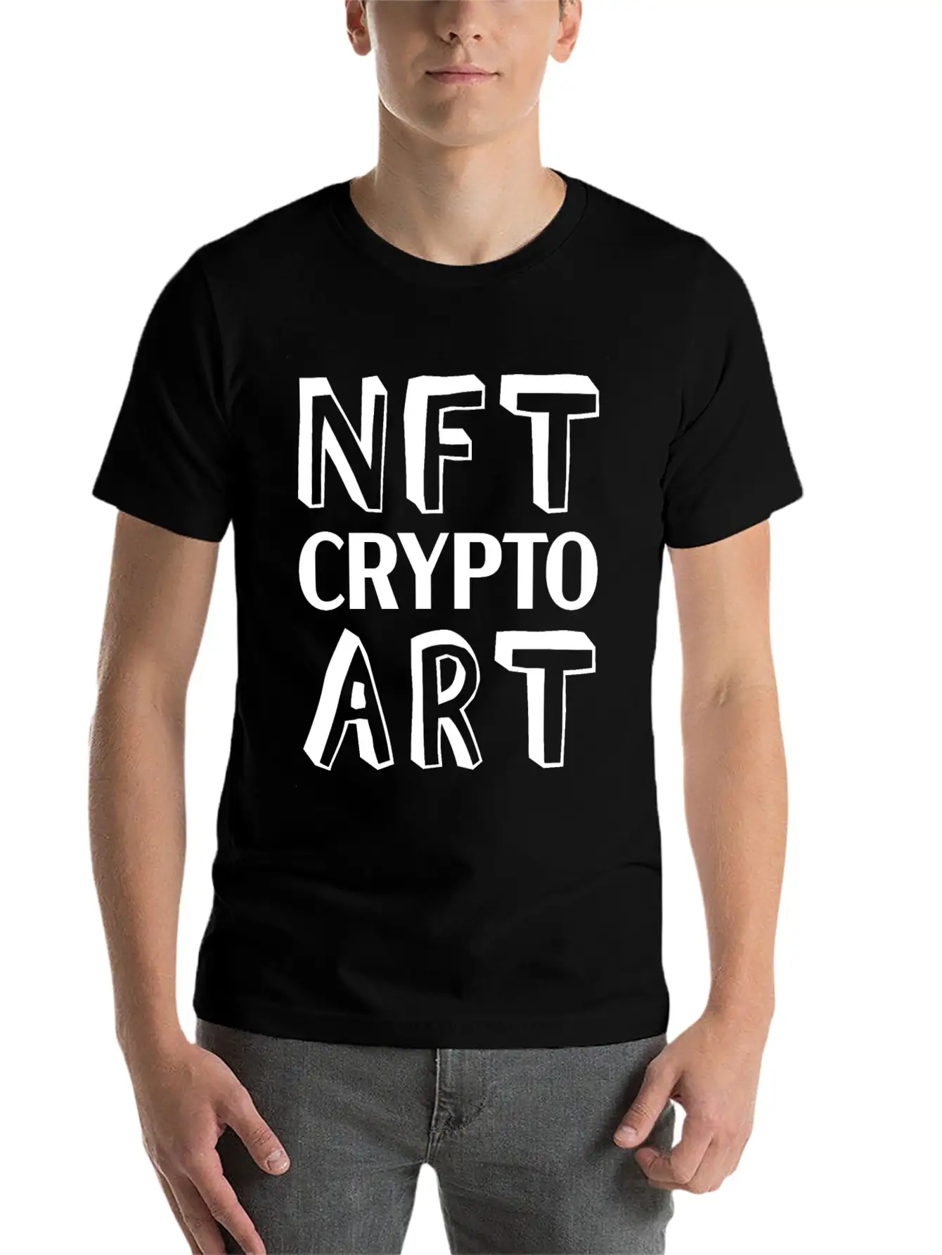 NFT Crypto Art Non-Fungible Token Humor Classic Cotton Tee – Unisex Comfort For Any Season