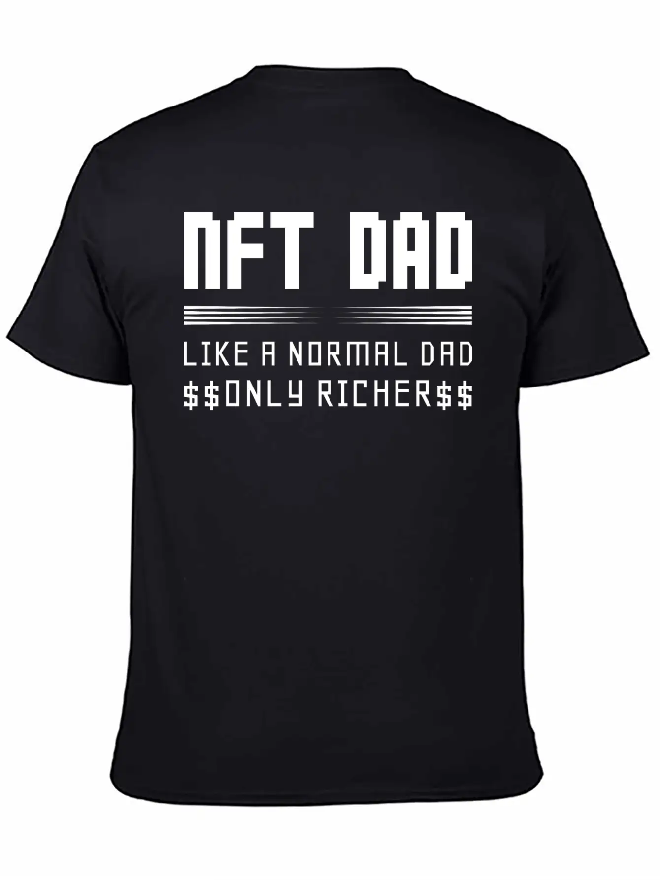 NFT Crypto Design For A Crypto Artwork NFT Dad Classic Cotton Tee – Unisex Comfort For Any Season