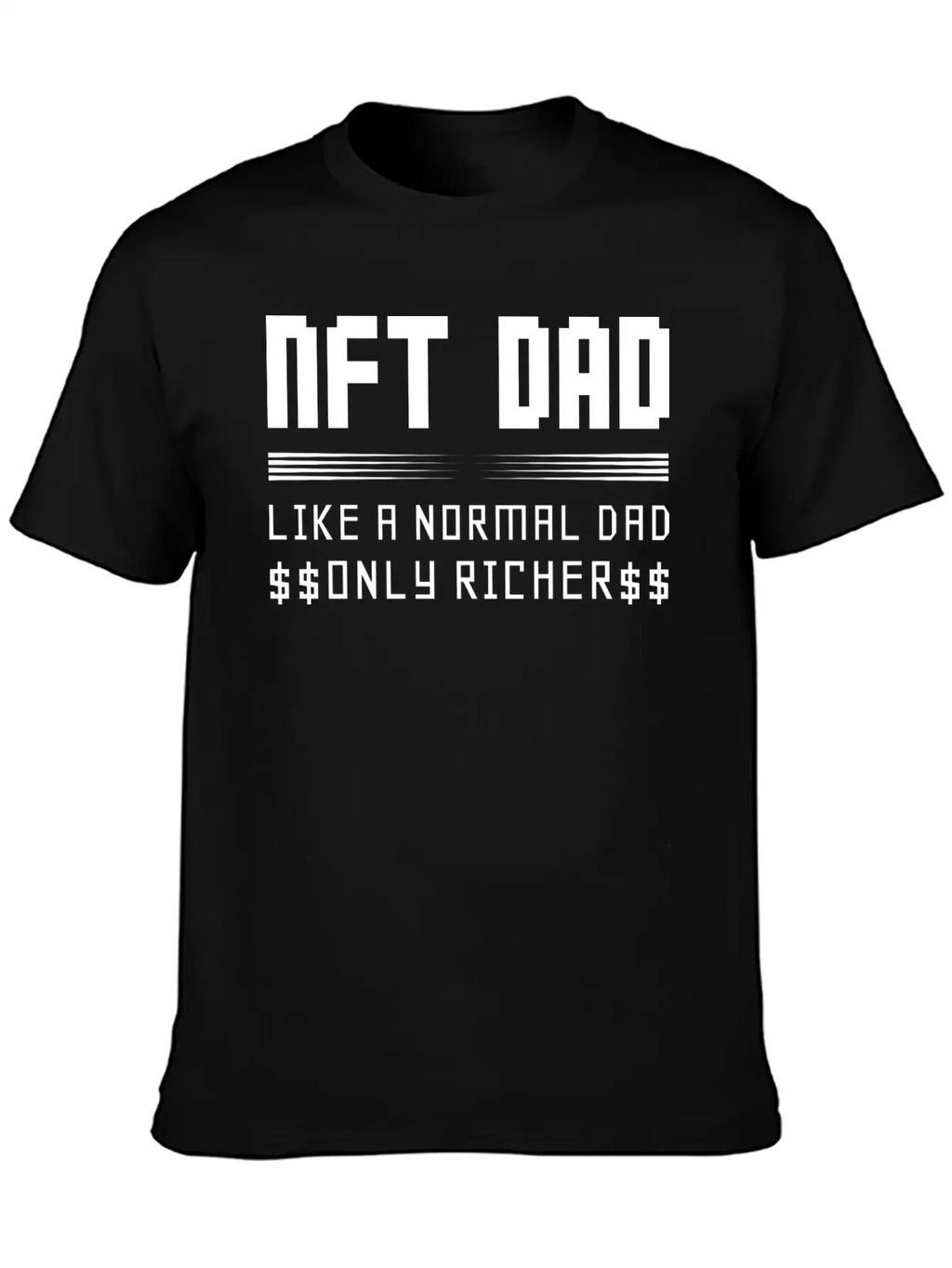 NFT Crypto Design For A Crypto Artwork NFT Dad Classic Cotton Tee – Unisex Comfort For Any Season