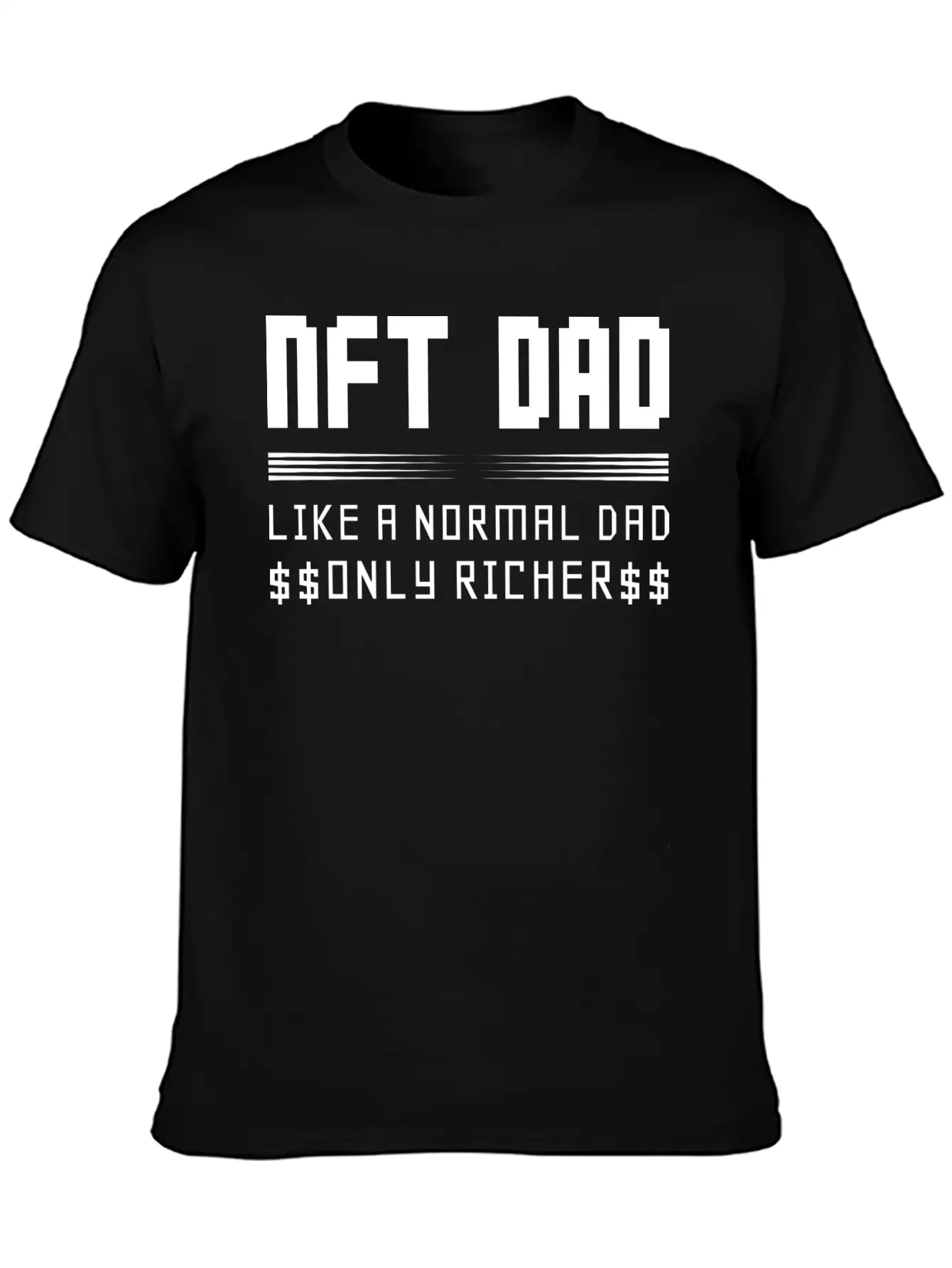 NFT Crypto Design For A Crypto Artwork NFT Dad Classic Cotton Tee – Unisex Comfort For Any Season