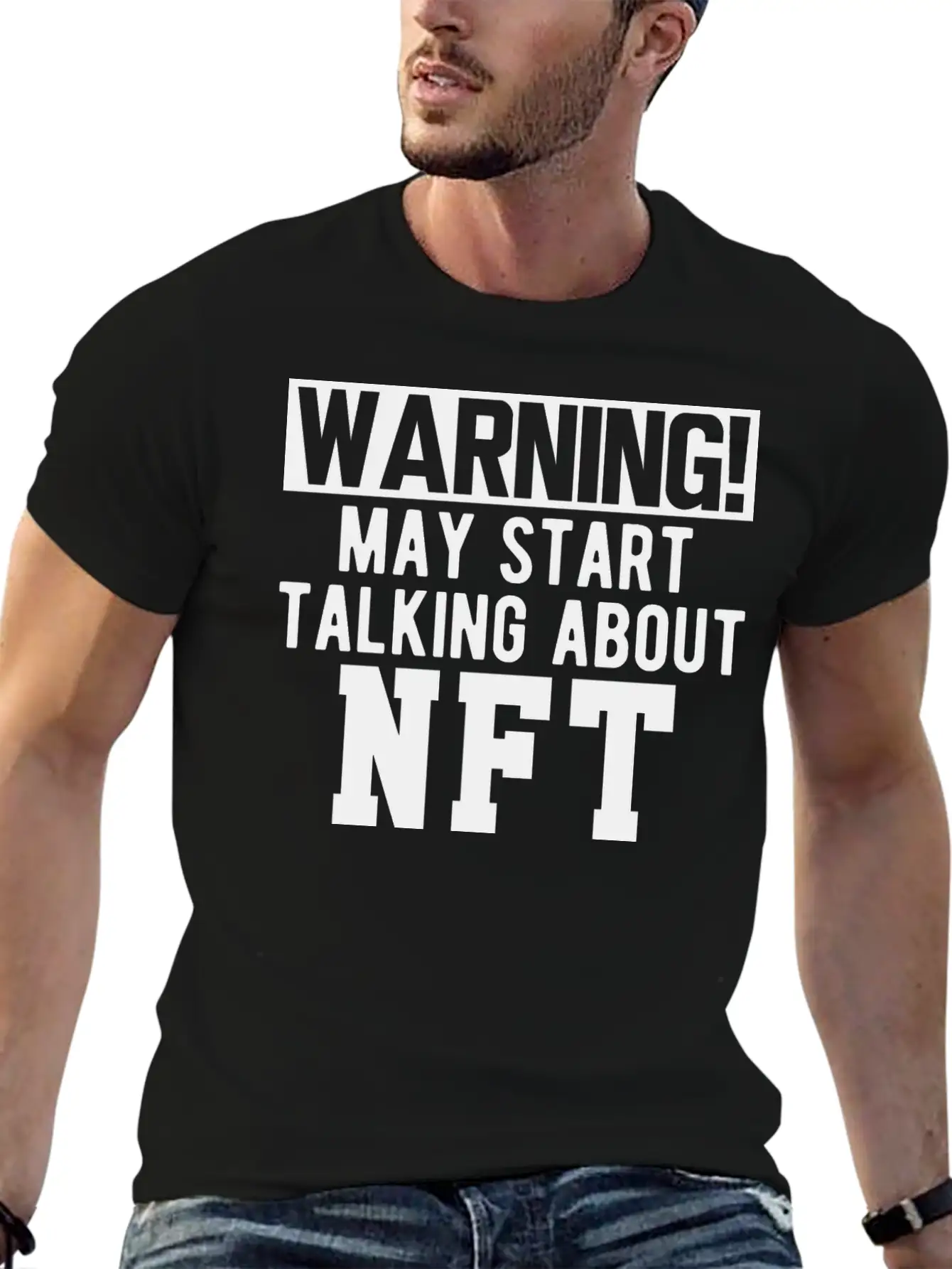 NFT - Warning May Start Talking About NFT B Timeless Short Sleeve Tee – Comfy And Minimalist Design