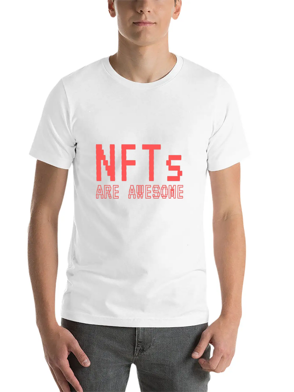 NFTs Are Awesome Non-Fungible Token Classic Cotton Tee – Unisex Comfort For Any Season