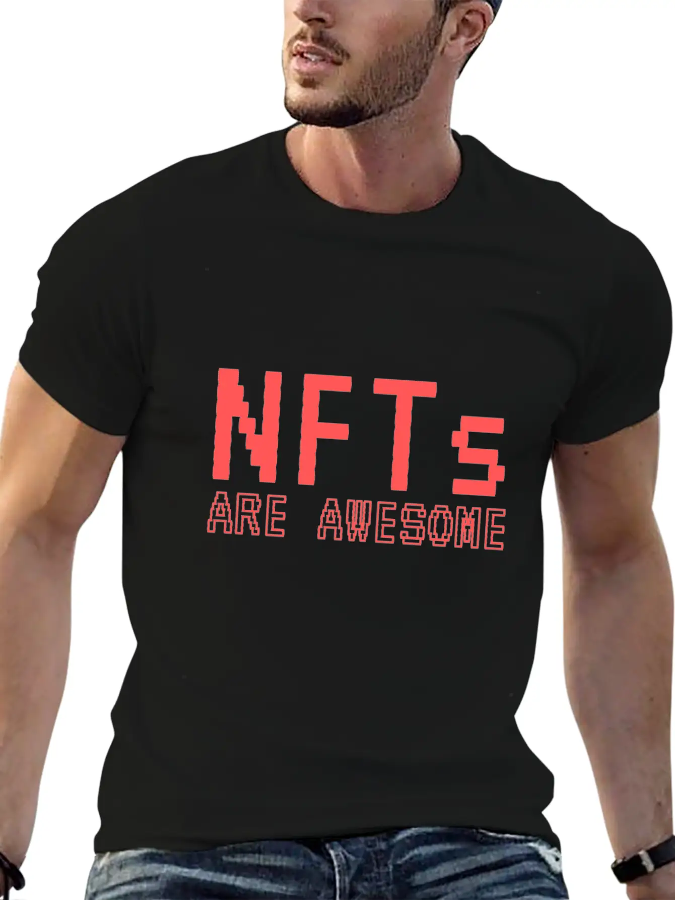 NFTs Are Awesome Non-Fungible Token Classic Cotton Tee – Unisex Comfort For Any Season
