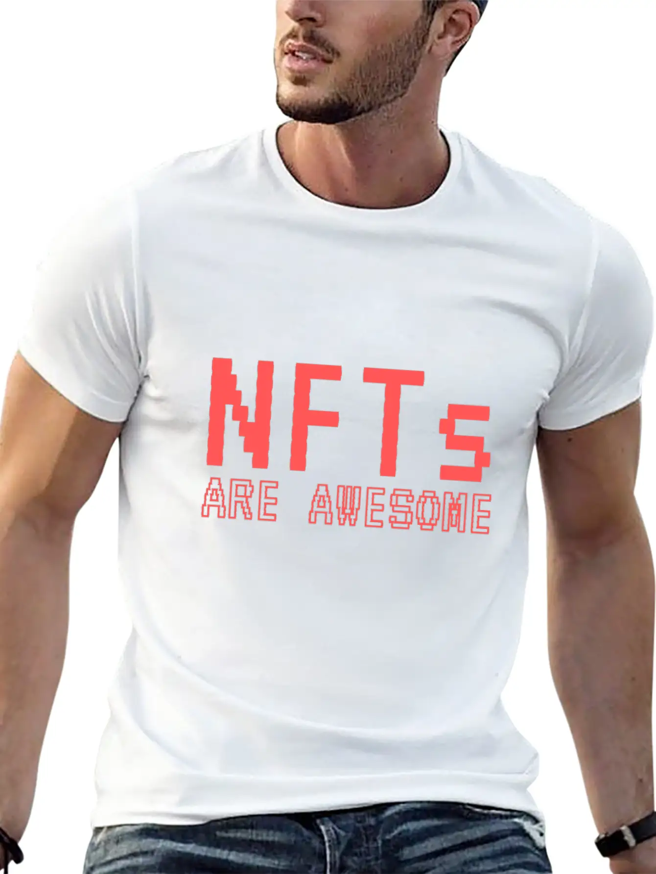 NFTs Are Awesome Non-Fungible Token Classic Cotton Tee – Unisex Comfort For Any Season