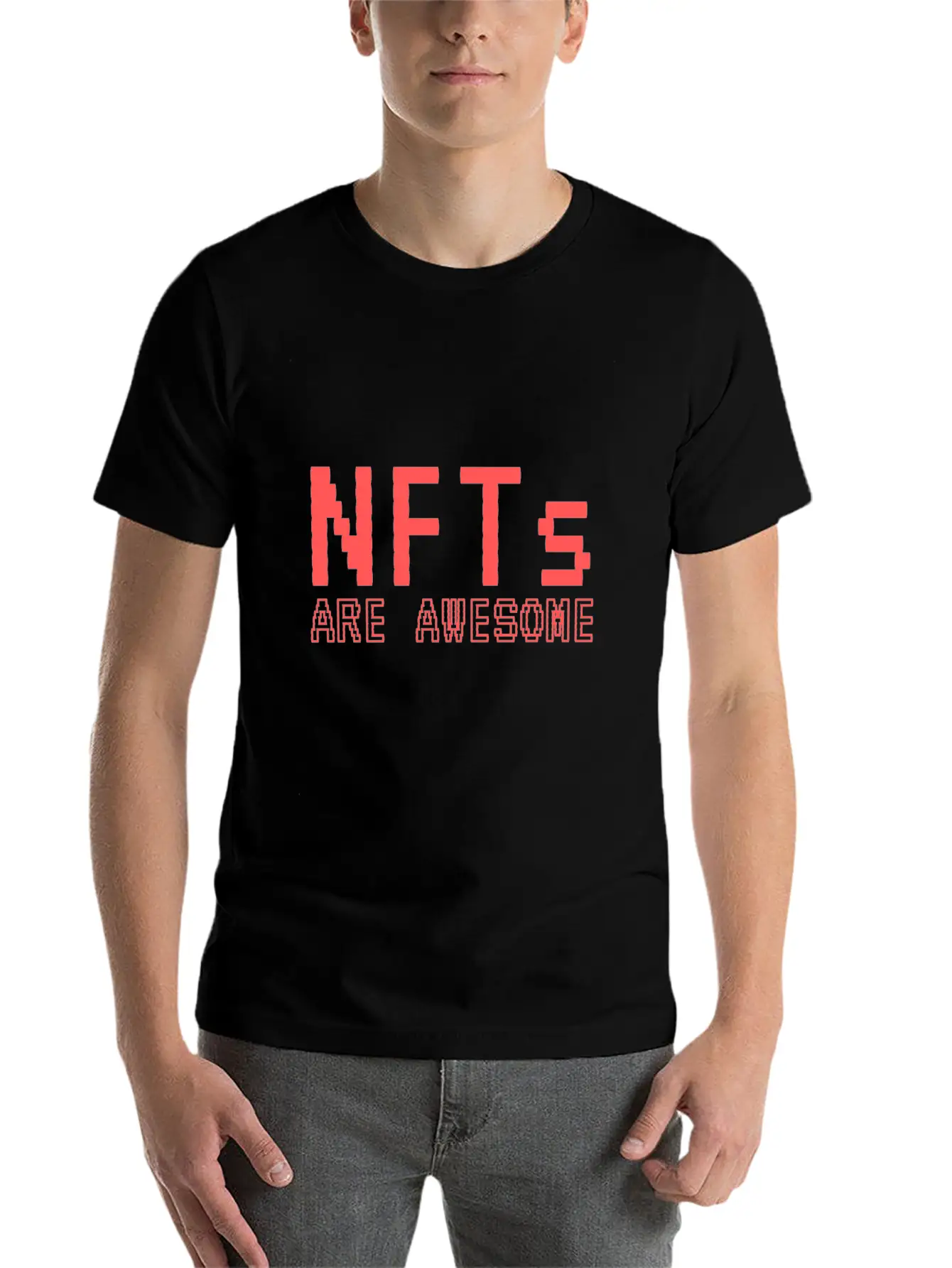 NFTs Are Awesome Non-Fungible Token Classic Cotton Tee – Unisex Comfort For Any Season