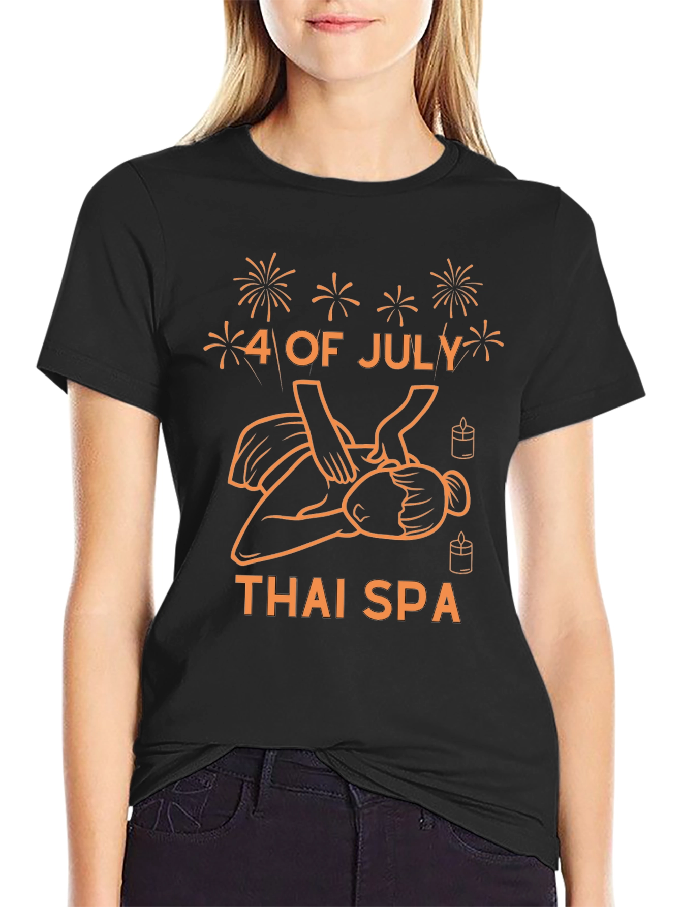 4th of July Thai Spa T-Shirt