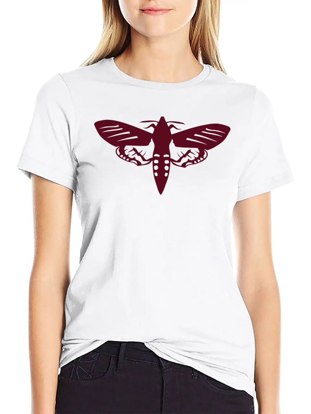 Night Butterfly Insect 1112 Basic Graphic T-Shirt – Daily Comfort In Soft Cotton