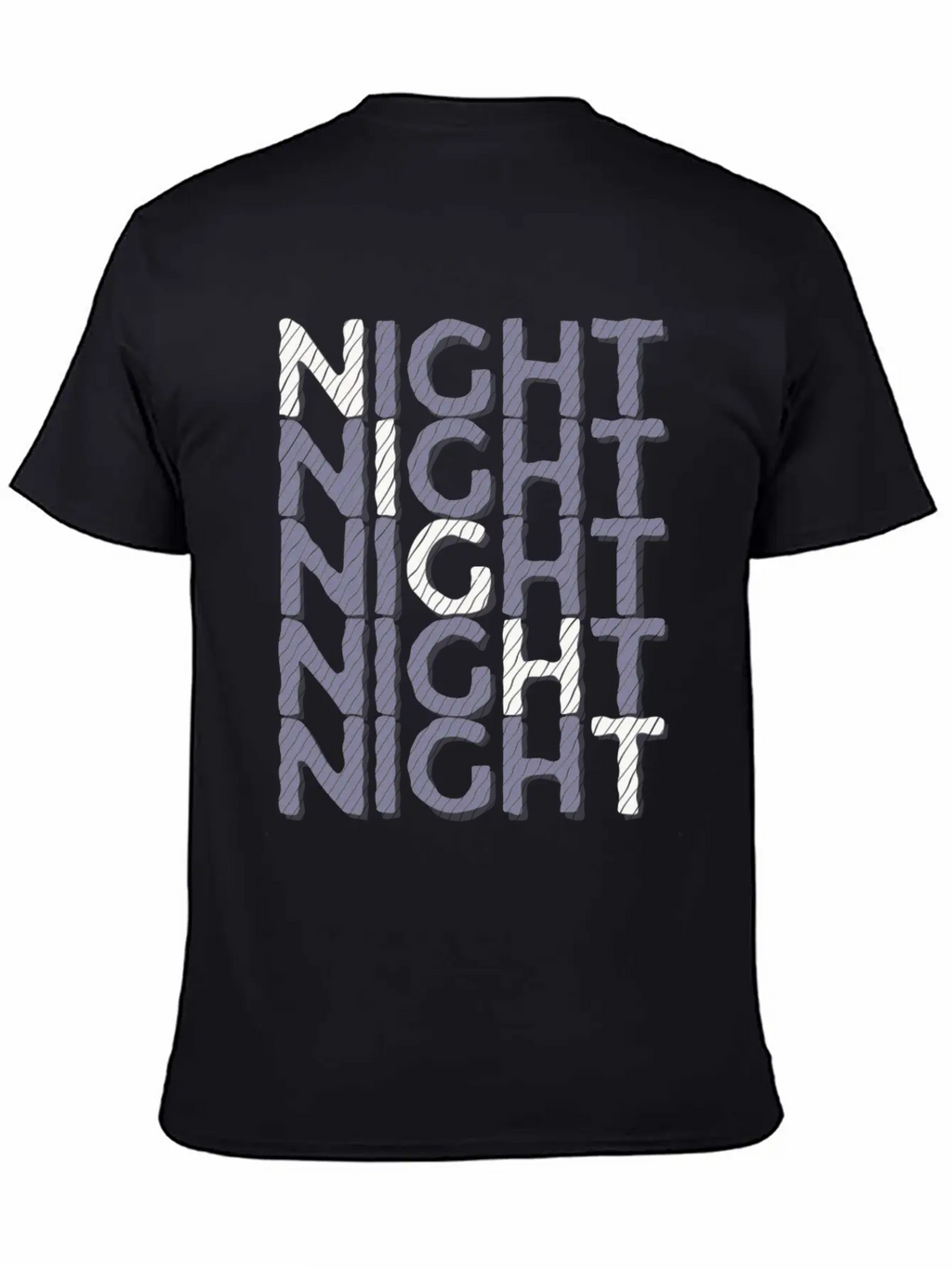 Night Night Night Night Basic Graphic T-Shirt – Daily Comfort In Soft Cotton