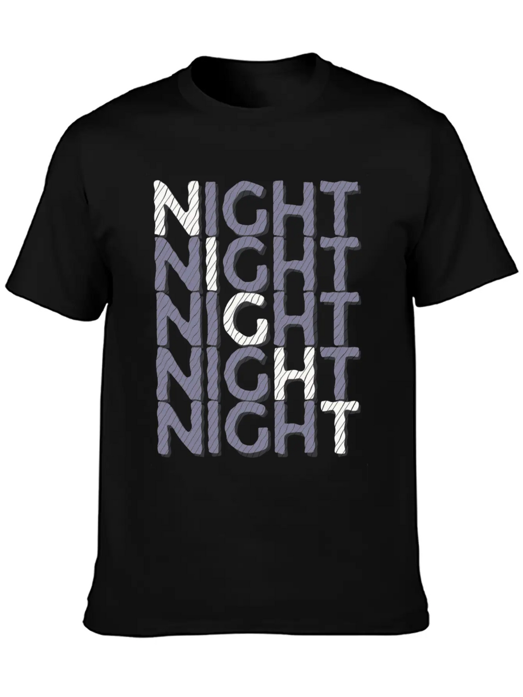Night Night Night Night Basic Graphic T-Shirt – Daily Comfort In Soft Cotton