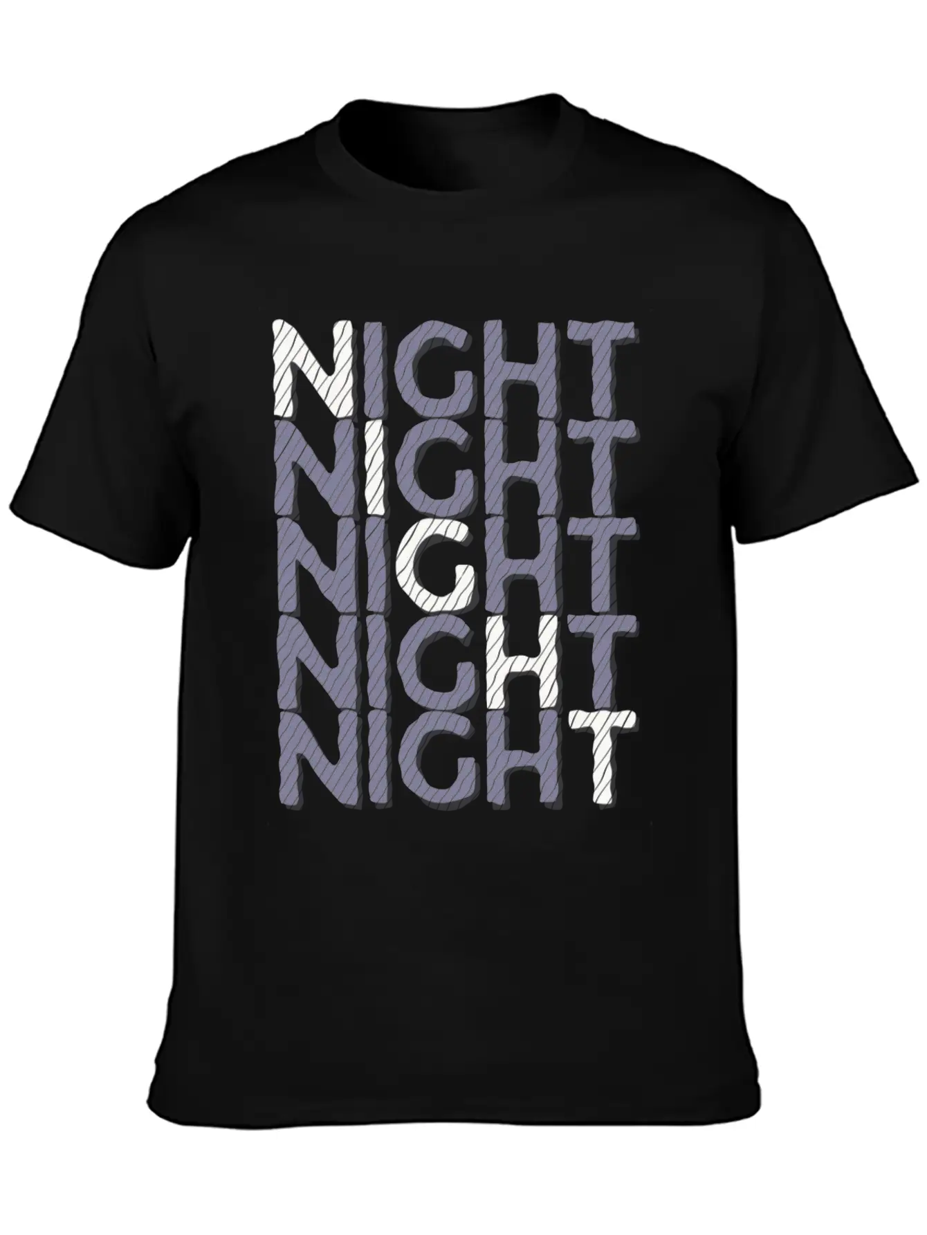 Night Night Night Night Basic Graphic T-Shirt – Daily Comfort In Soft Cotton