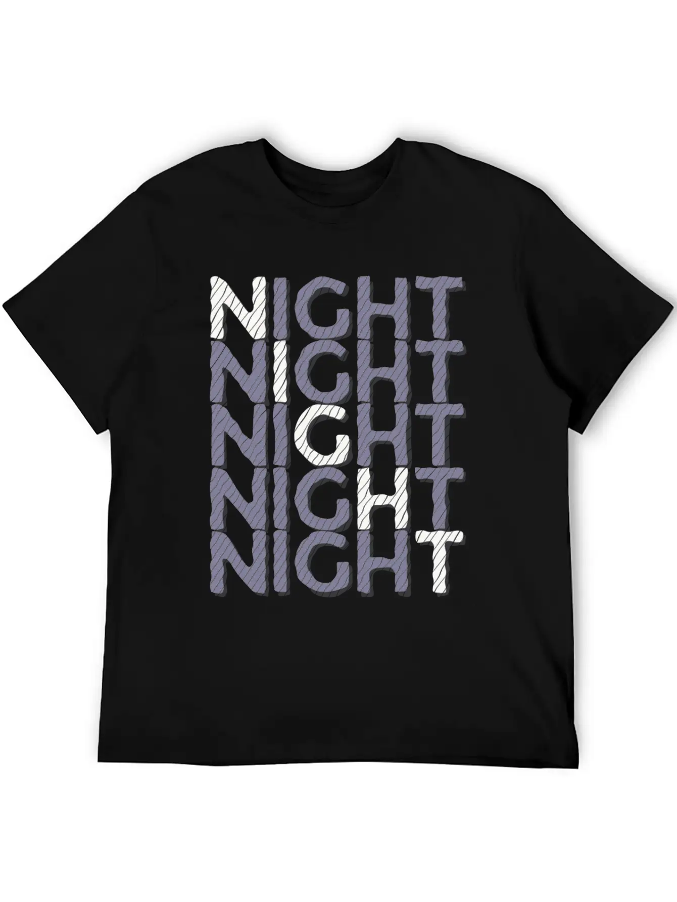 Night Night Night Night Basic Graphic T-Shirt – Daily Comfort In Soft Cotton