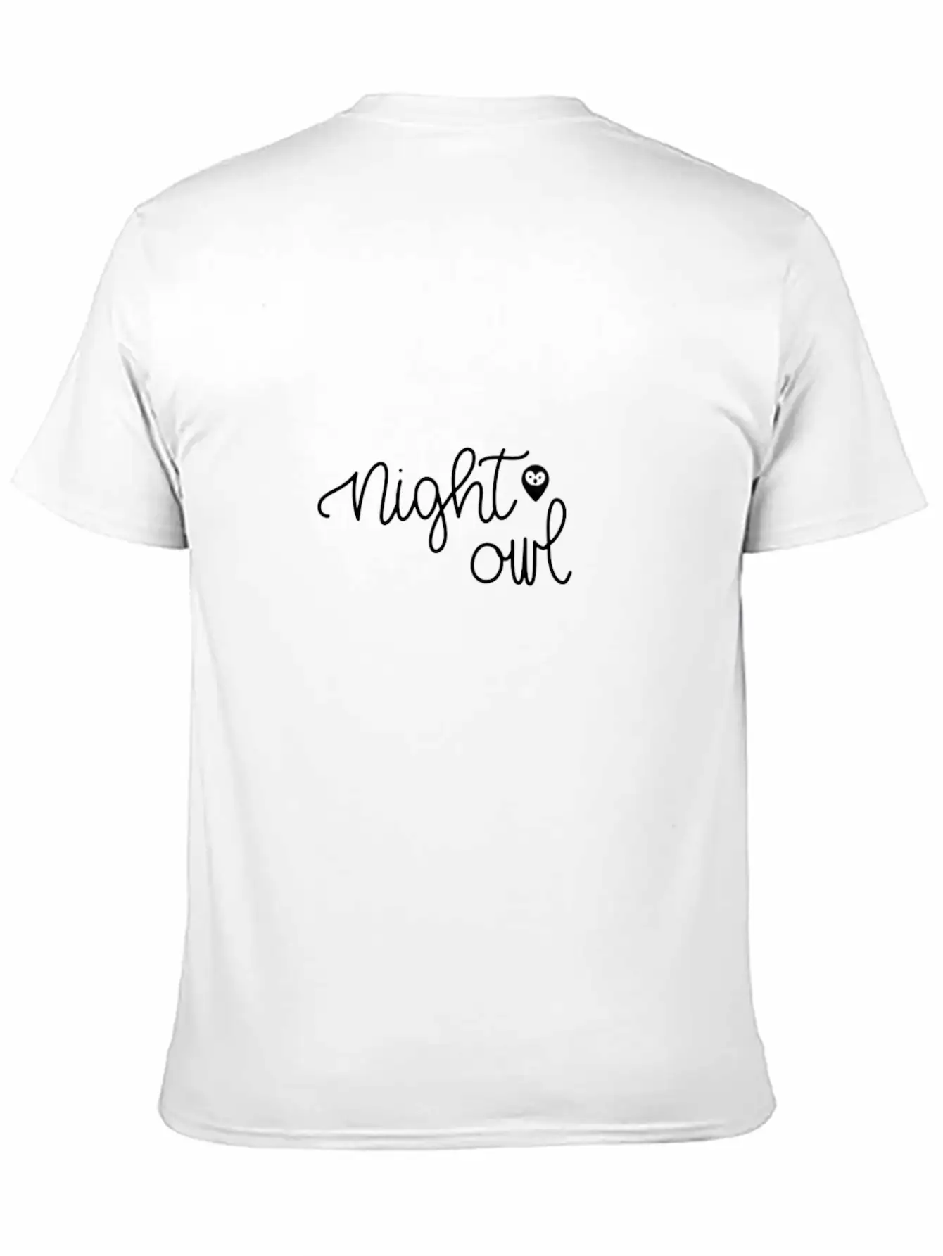 NIGHT OWL Unisex Casual T-Shirt – Clean Design For Daily Comfort