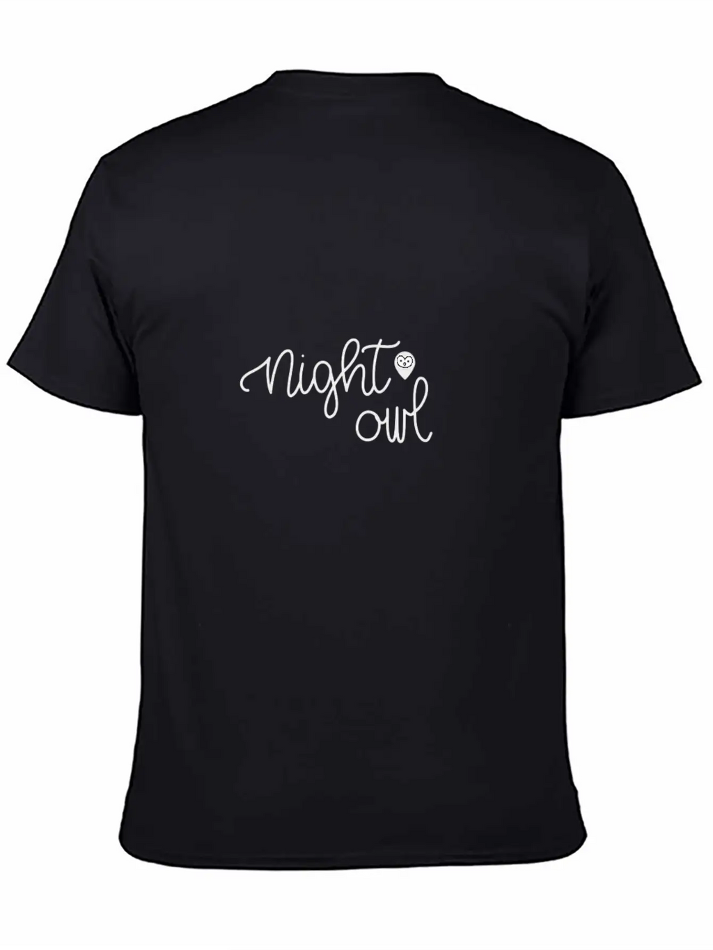 NIGHT OWL Unisex Casual T-Shirt – Clean Design For Daily Comfort