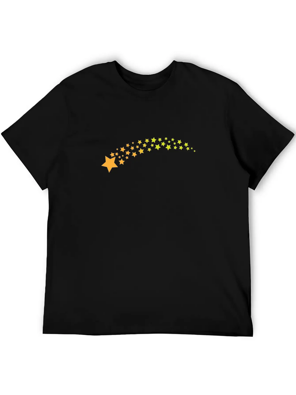 Night Sky With Many Stars Breathable Soft Cotton T-Shirt – Timeless Casual Look