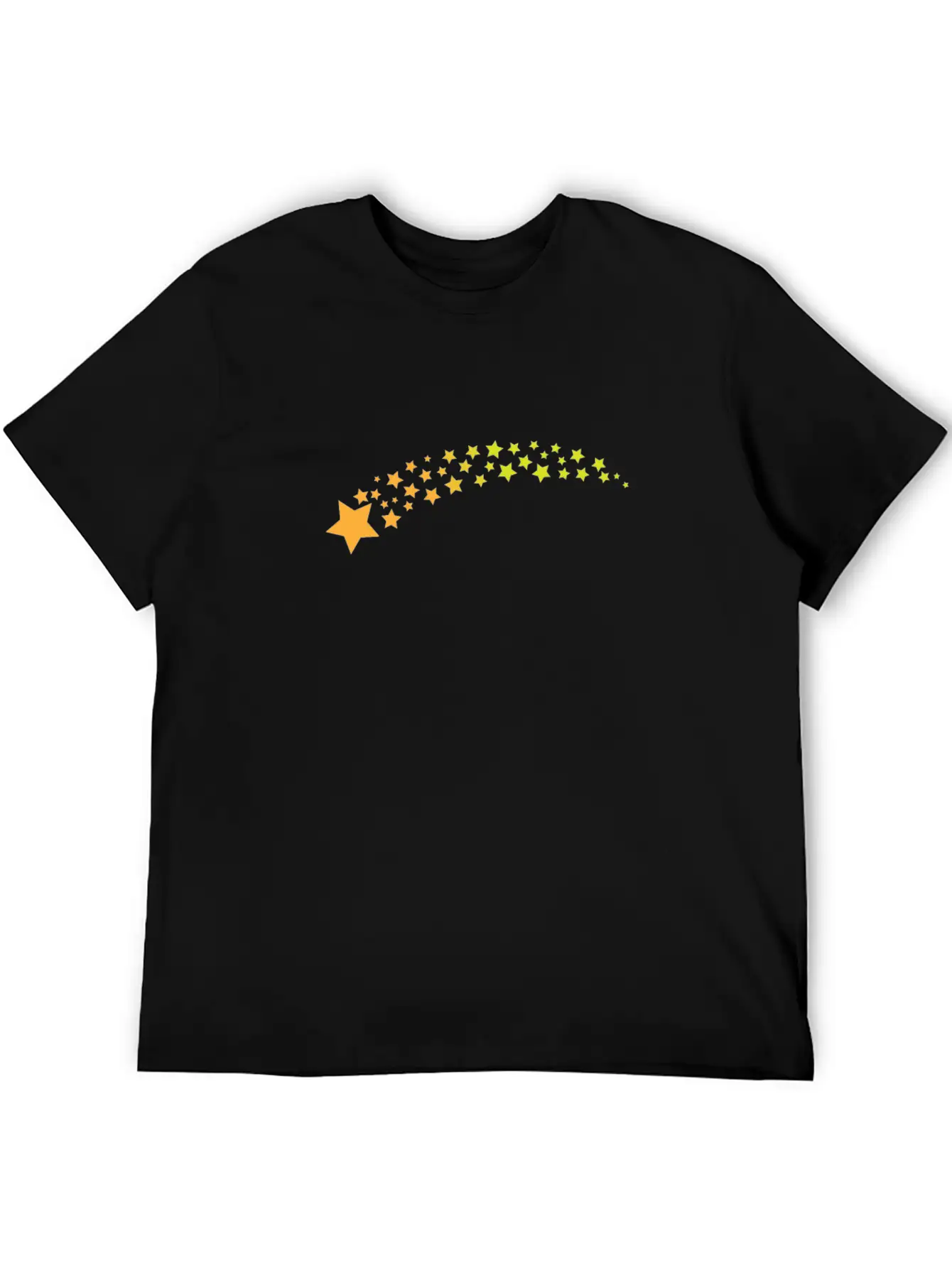 Night Sky With Many Stars Breathable Soft Cotton T-Shirt – Timeless Casual Look