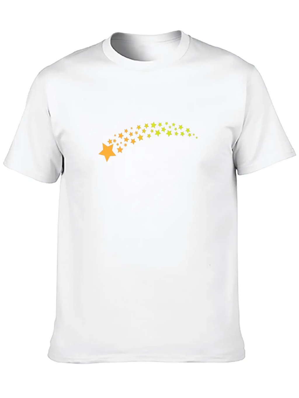 Night Sky With Many Stars Breathable Soft Cotton T-Shirt – Timeless Casual Look