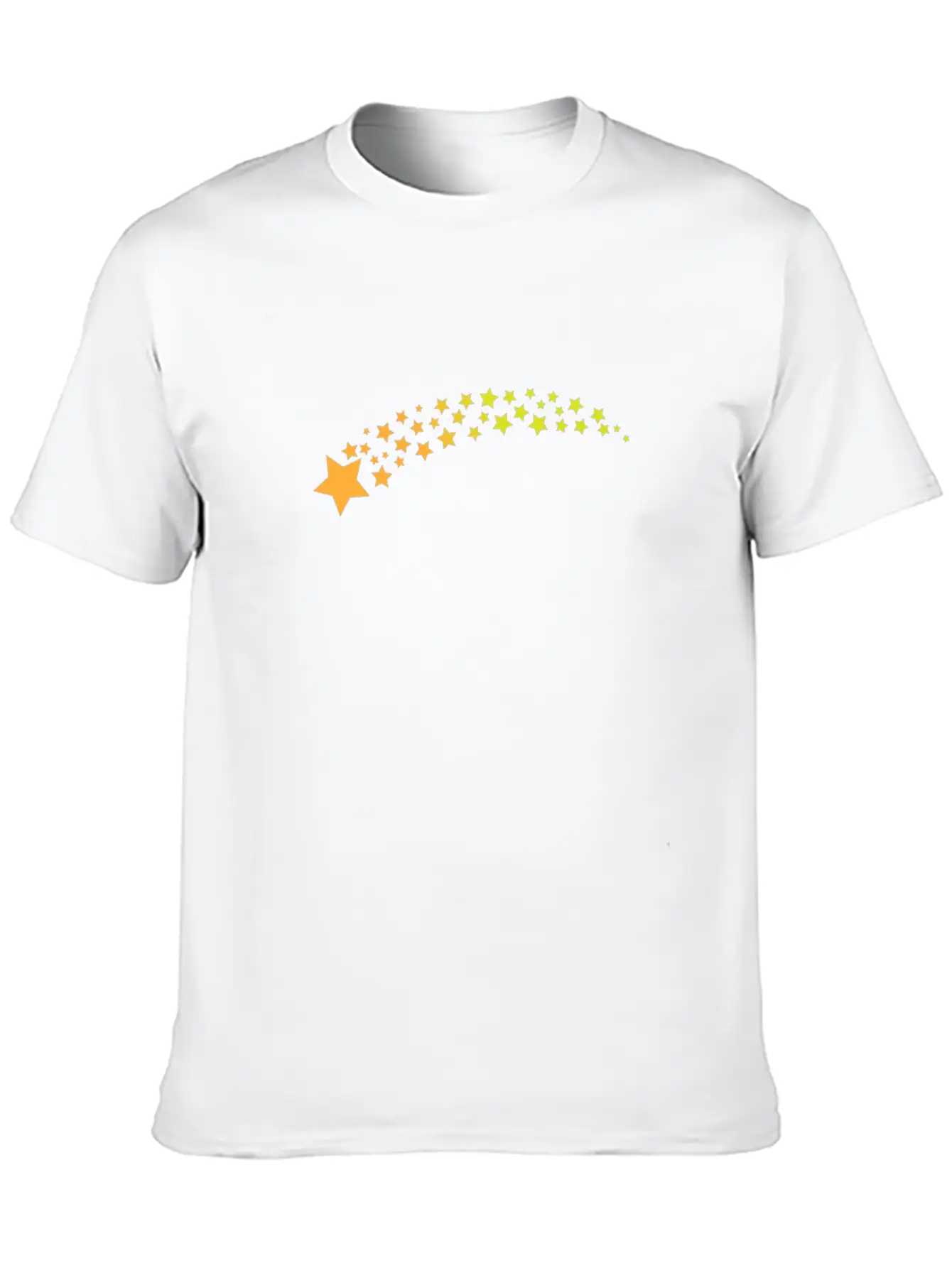 Night Sky With Many Stars Breathable Soft Cotton T-Shirt – Timeless Casual Look