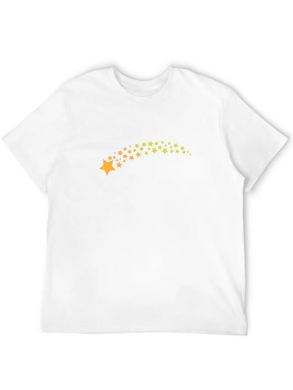 Night Sky With Many Stars Breathable Soft Cotton T-Shirt – Timeless Casual Look