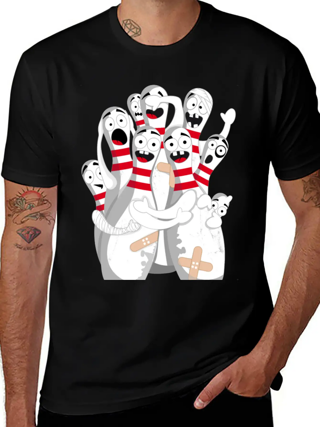 Nightmare Bowling Relaxed Everyday Tee – Lightweight And Durable Cotton