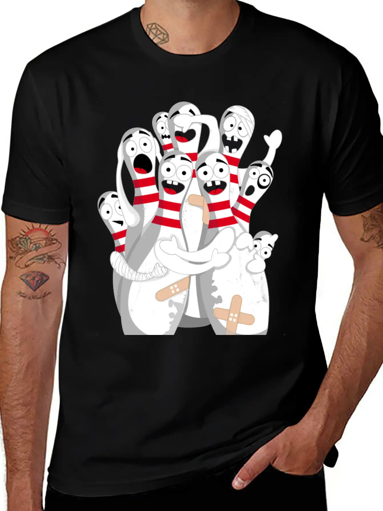 Nightmare Bowling Relaxed Everyday Tee – Lightweight And Durable Cotton