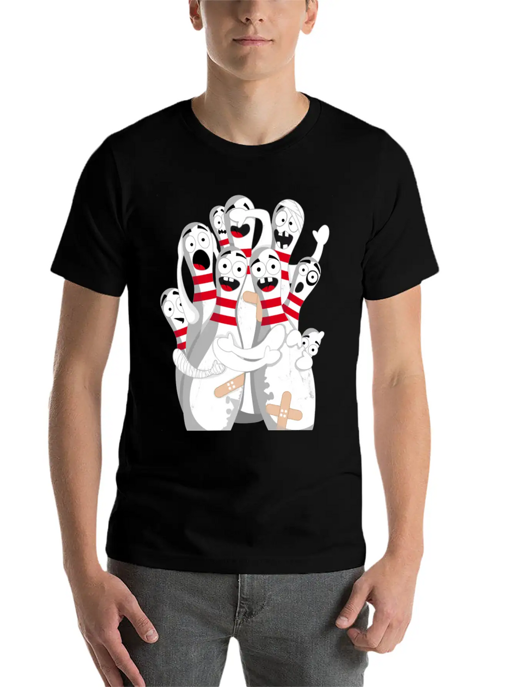 Nightmare Bowling Relaxed Everyday Tee – Lightweight And Durable Cotton