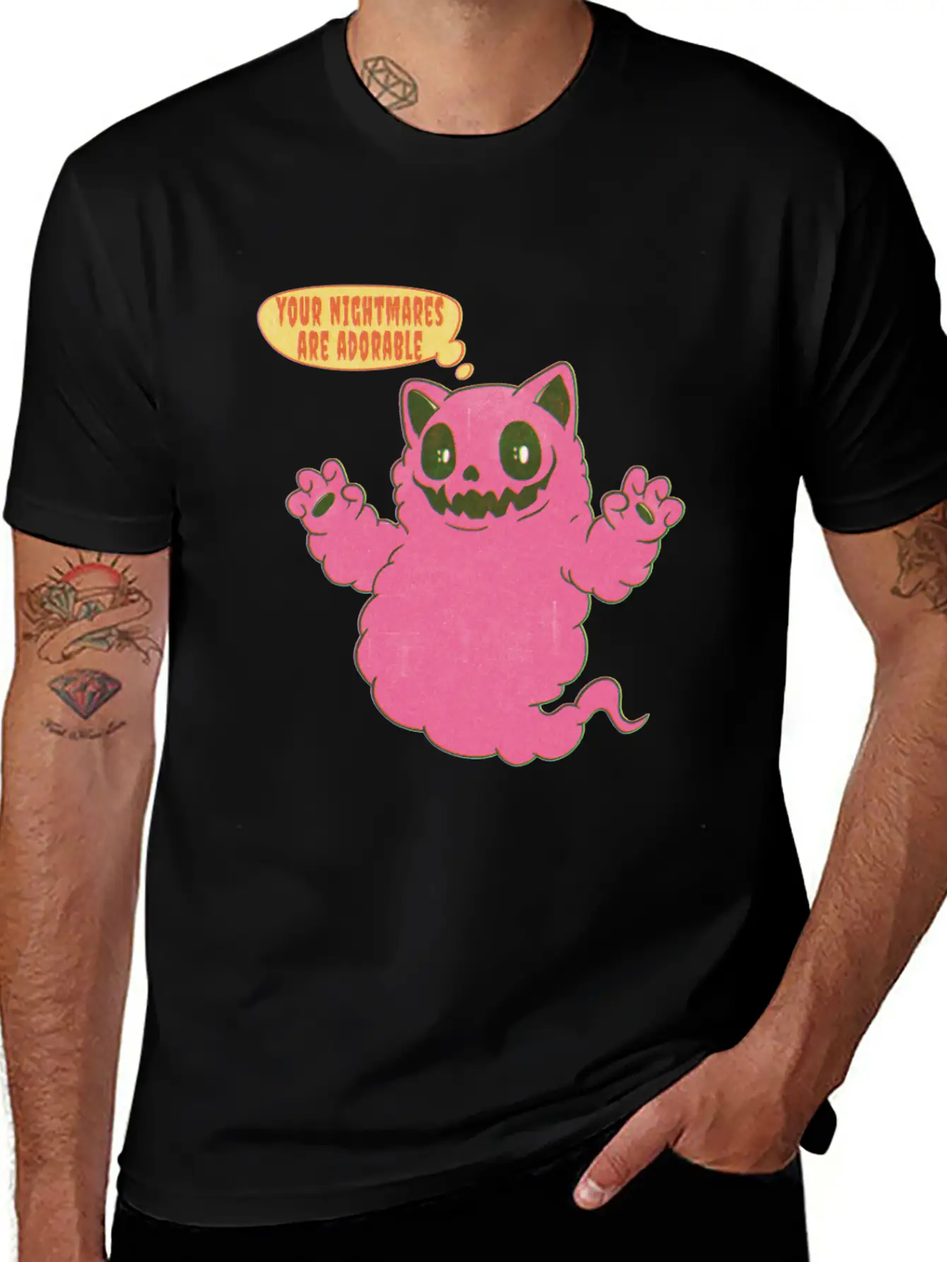 Nightmare Candy Classic Cotton Tee – Unisex Comfort For Any Season