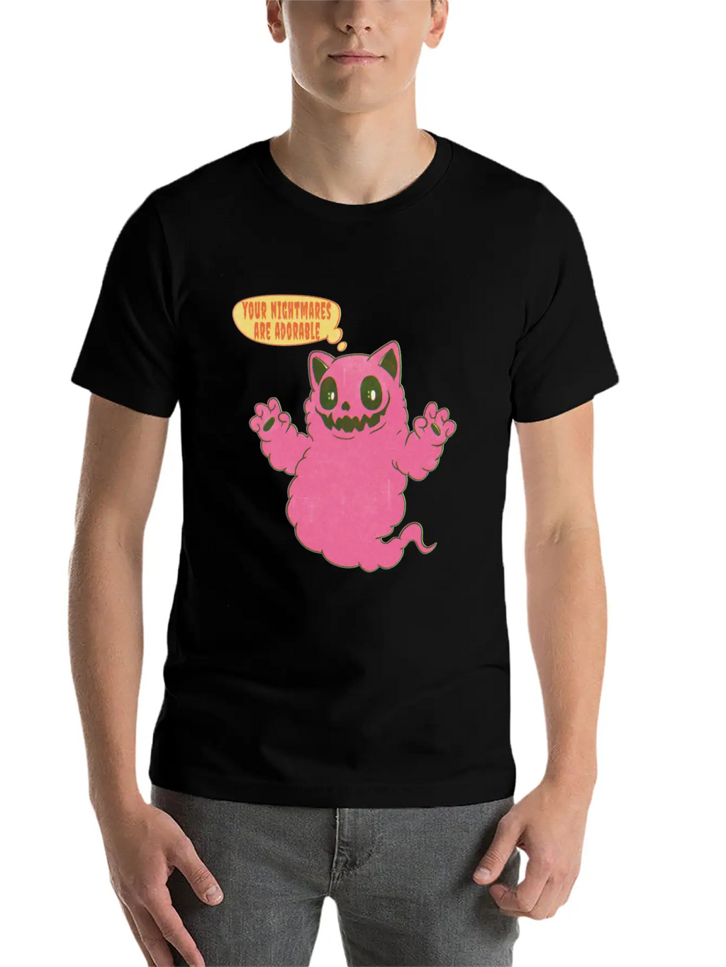 Nightmare Candy Classic Cotton Tee – Unisex Comfort For Any Season
