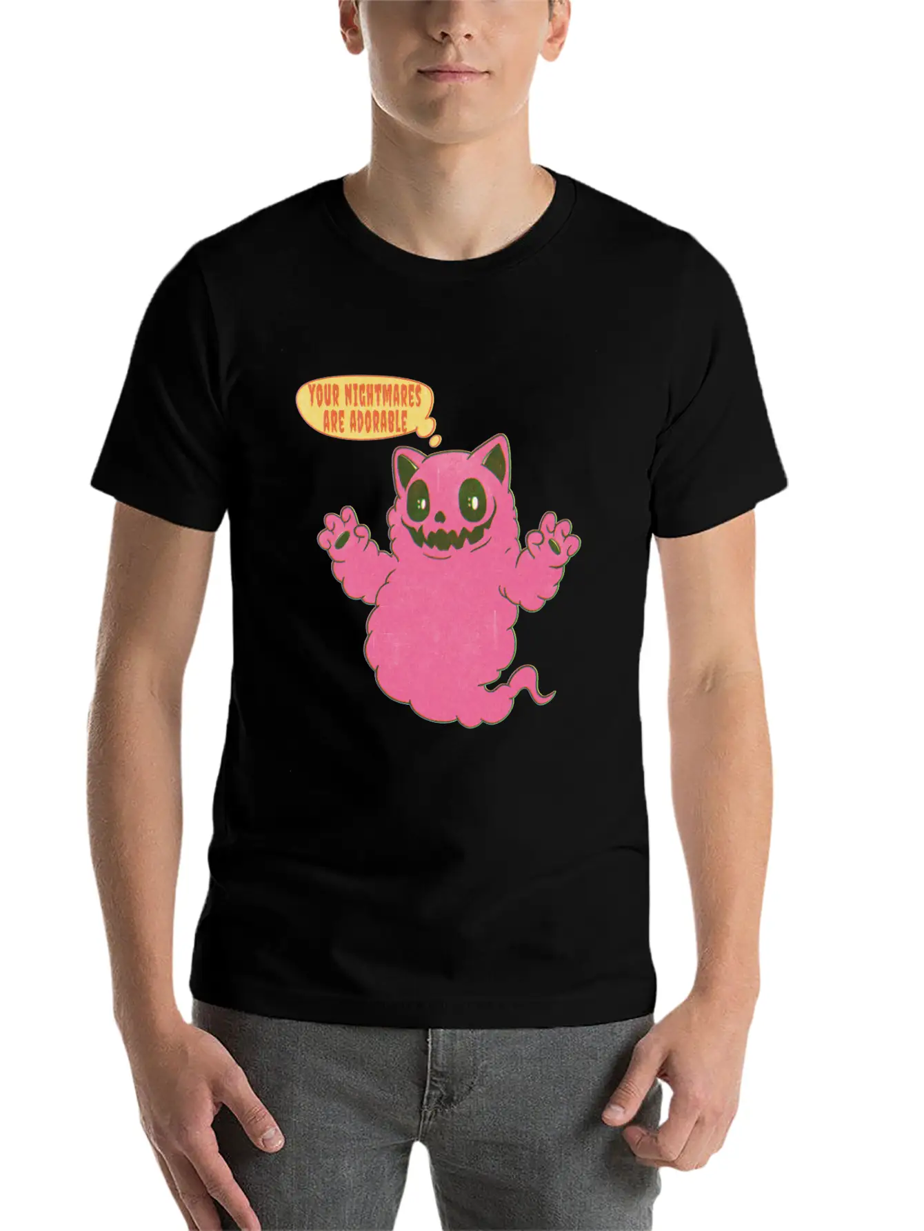 Nightmare Candy Classic Cotton Tee – Unisex Comfort For Any Season