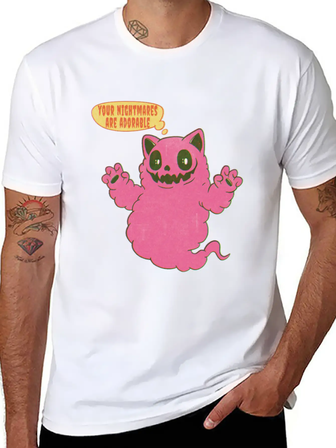 Nightmare Candy Classic Cotton Tee – Unisex Comfort For Any Season