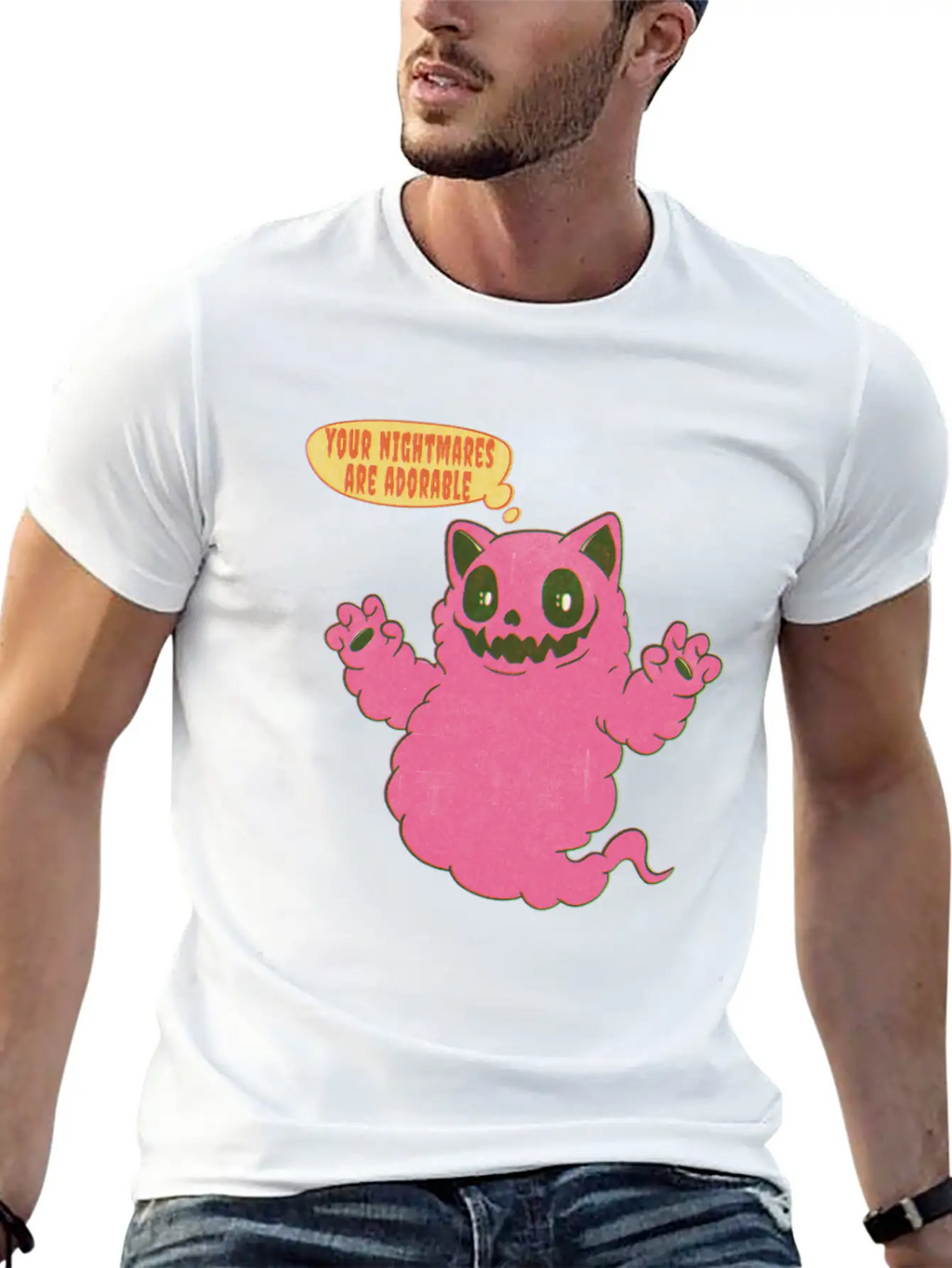 Nightmare Candy Classic Cotton Tee – Unisex Comfort For Any Season