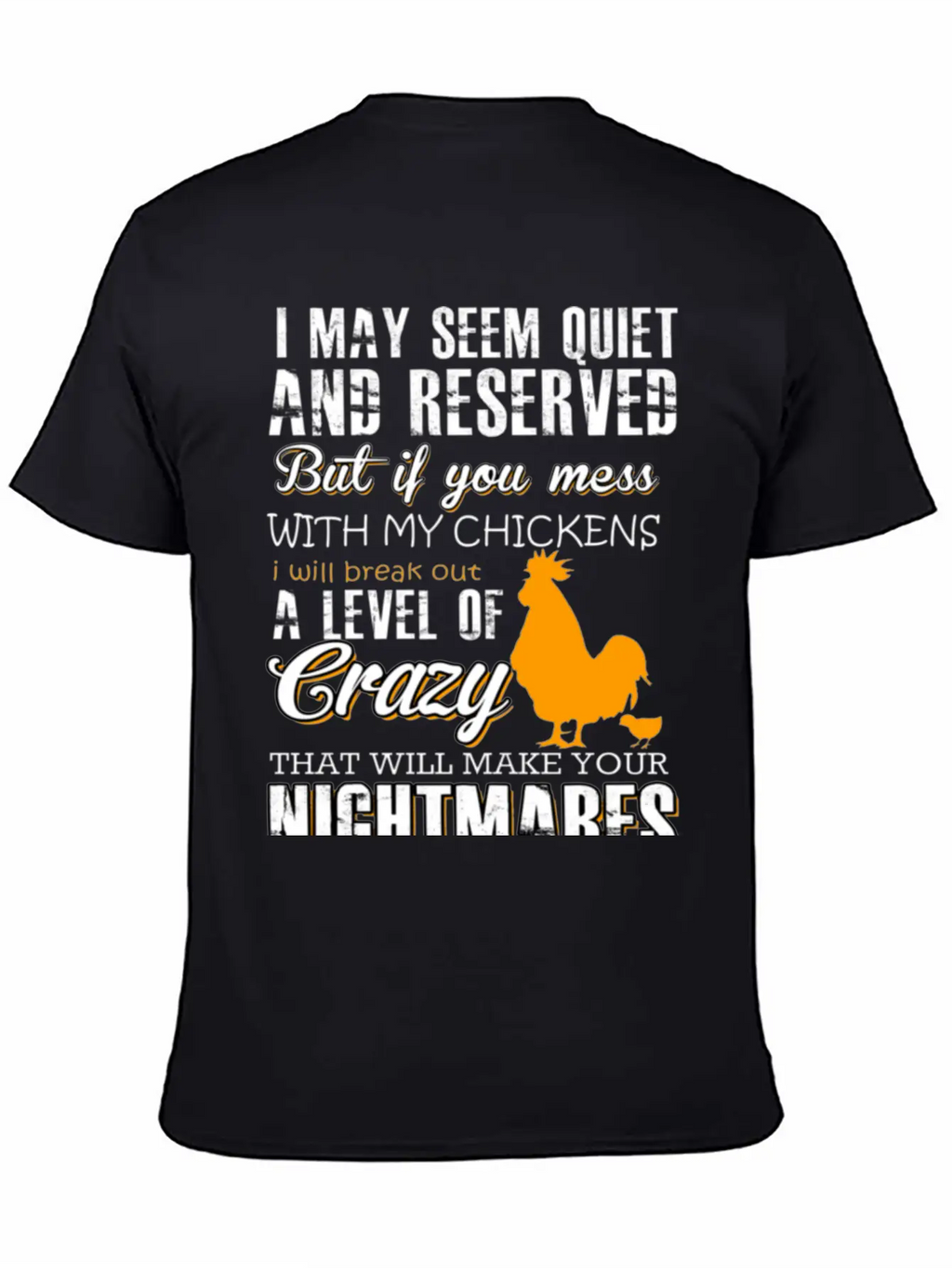 NIGHTMARES Modern Fit Casual T-Shirt – Clean And Versatile Design