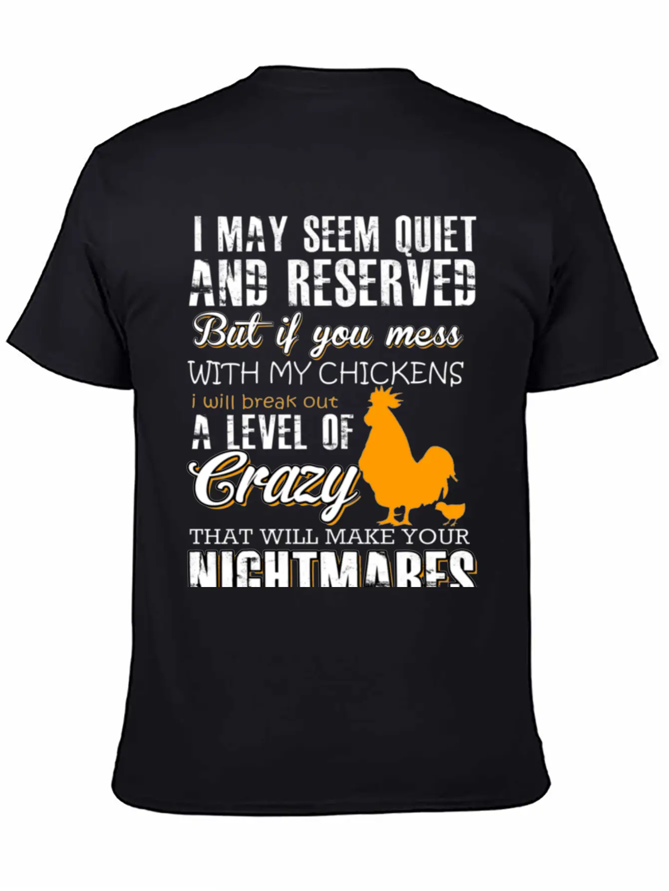 NIGHTMARES Modern Fit Casual T-Shirt – Clean And Versatile Design