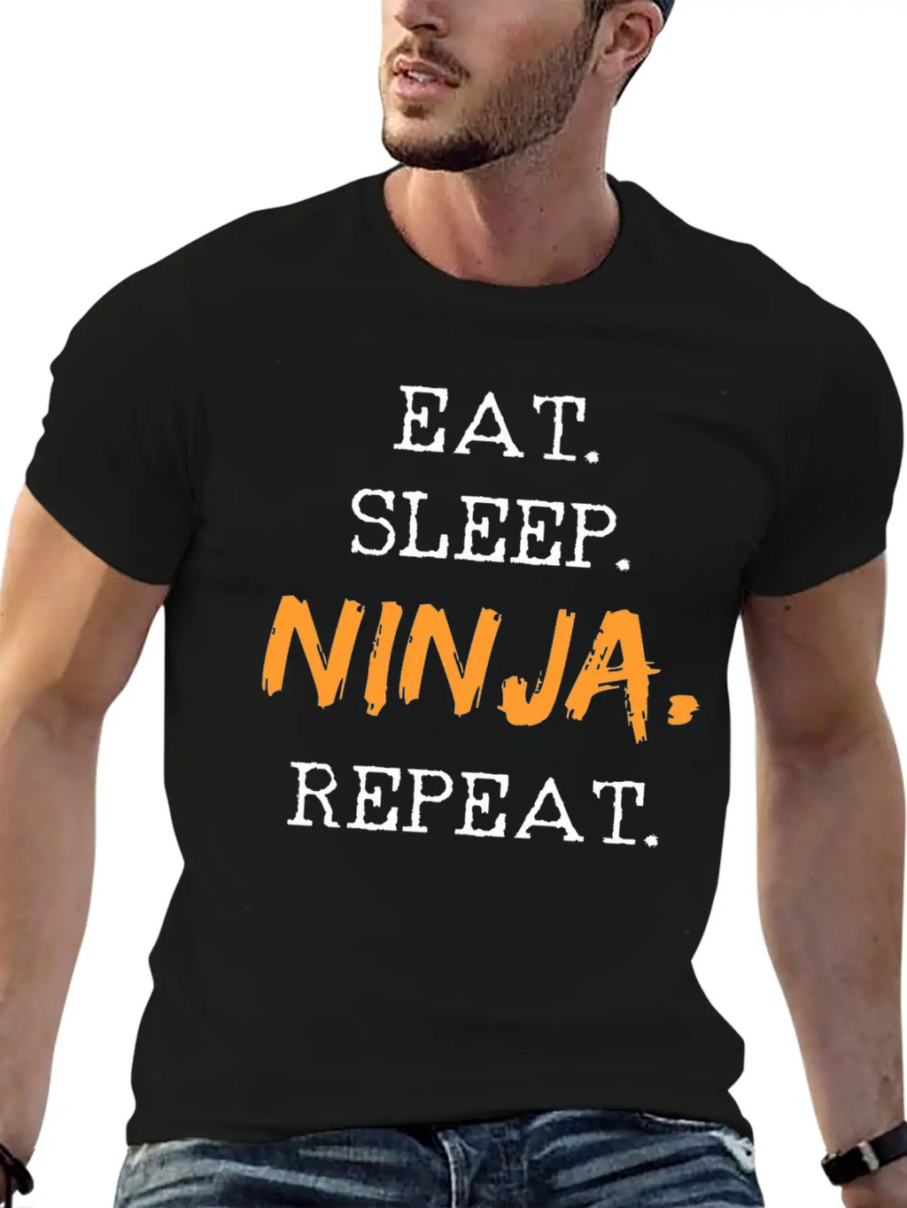 Ninja Classic Cotton Tee – Unisex Comfort For Any Season