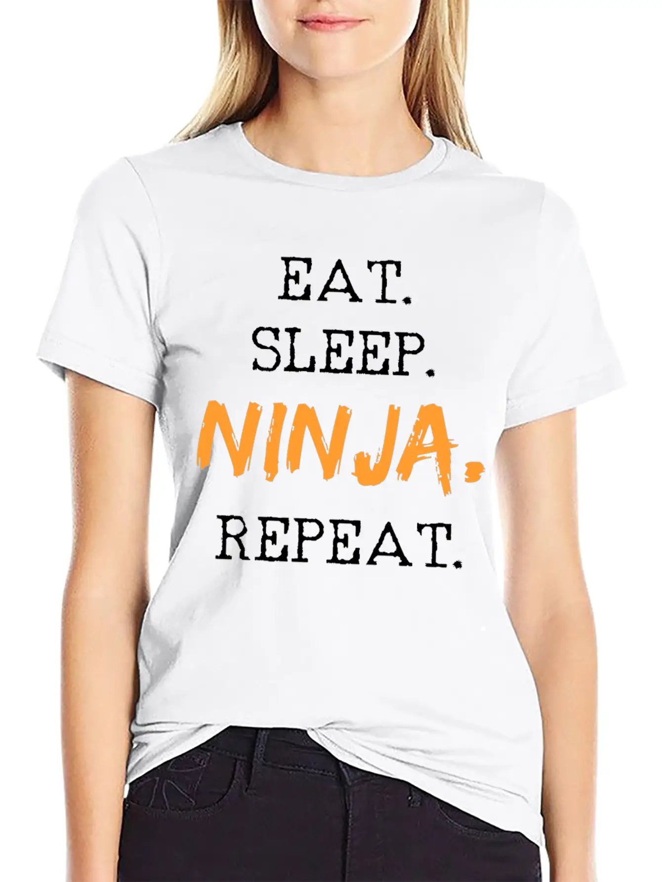 Ninja Classic Cotton Tee – Unisex Comfort For Any Season