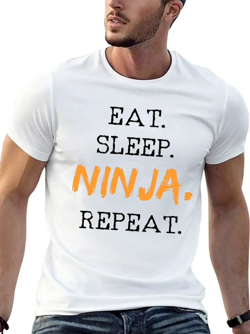 Ninja Classic Cotton Tee – Unisex Comfort For Any Season